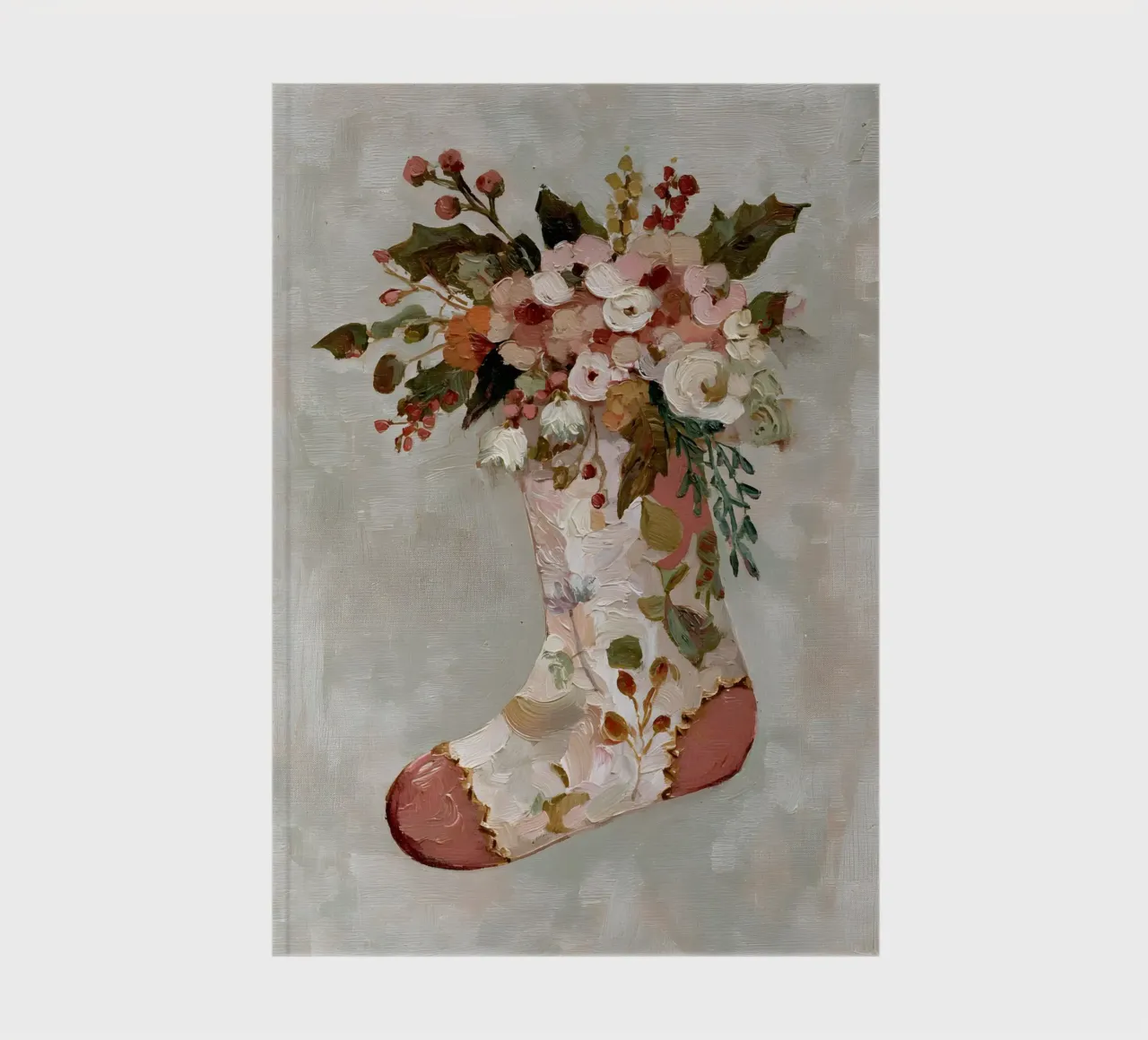 Stocking of Blooms diario da velvetwinterstudio