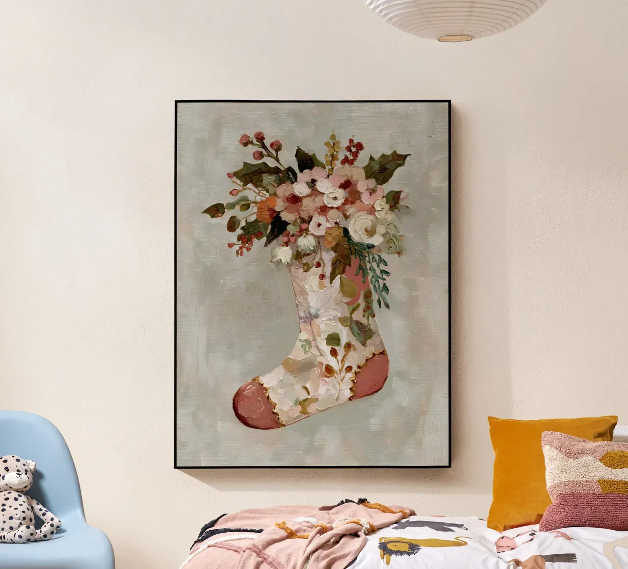 Stocking of Blooms plexiglass da velvetwinterstudio