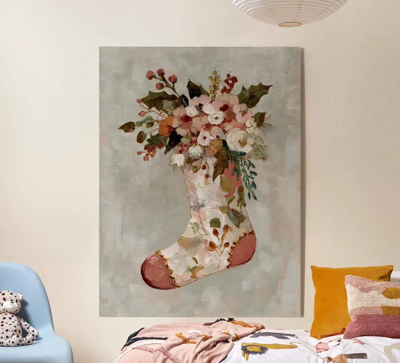 Stocking of Blooms plexiglass da velvetwinterstudio