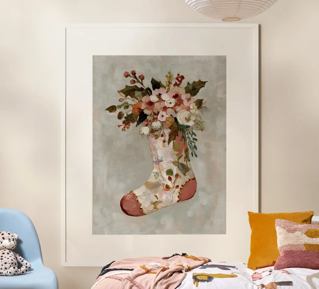 Stocking of Blooms poster da velvetwinterstudio