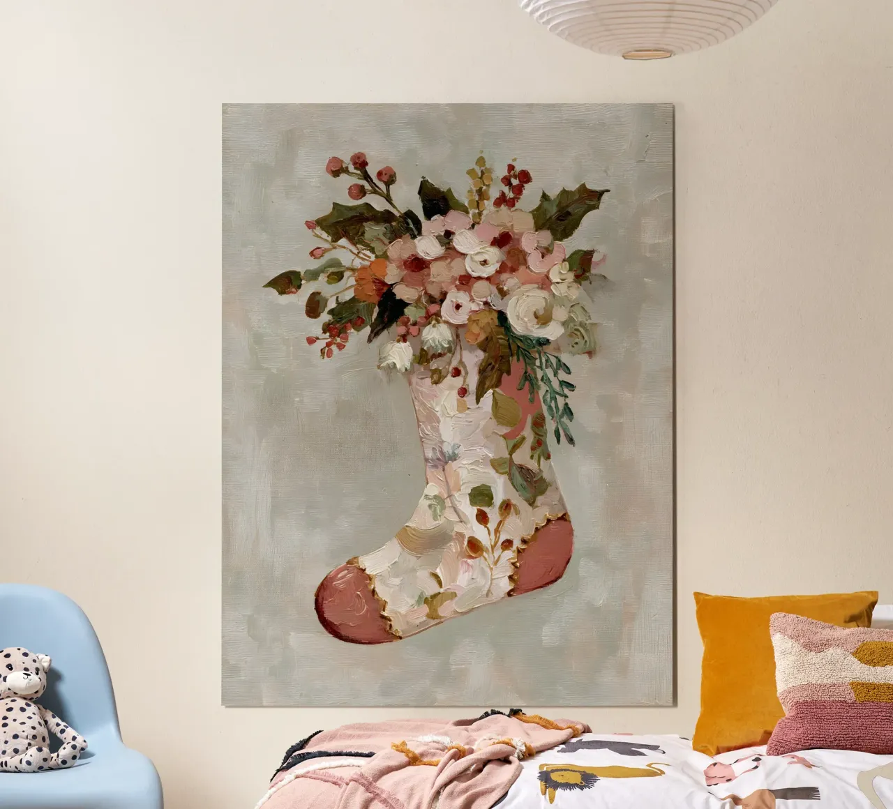 Stocking of Blooms poster da velvetwinterstudio