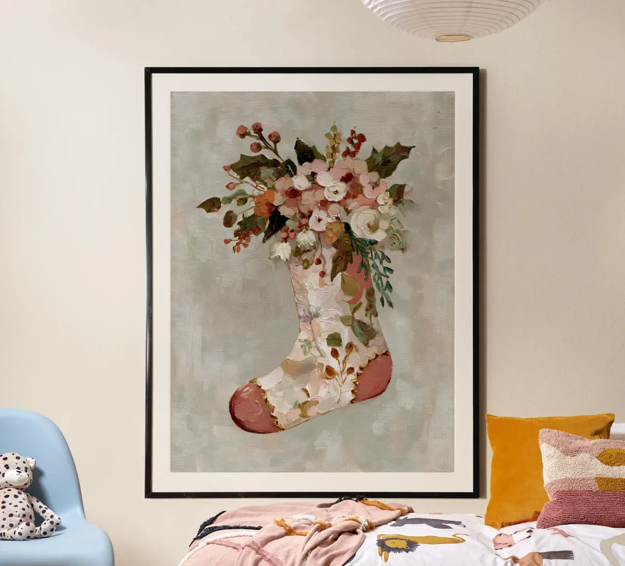 Stocking of Blooms poster da velvetwinterstudio