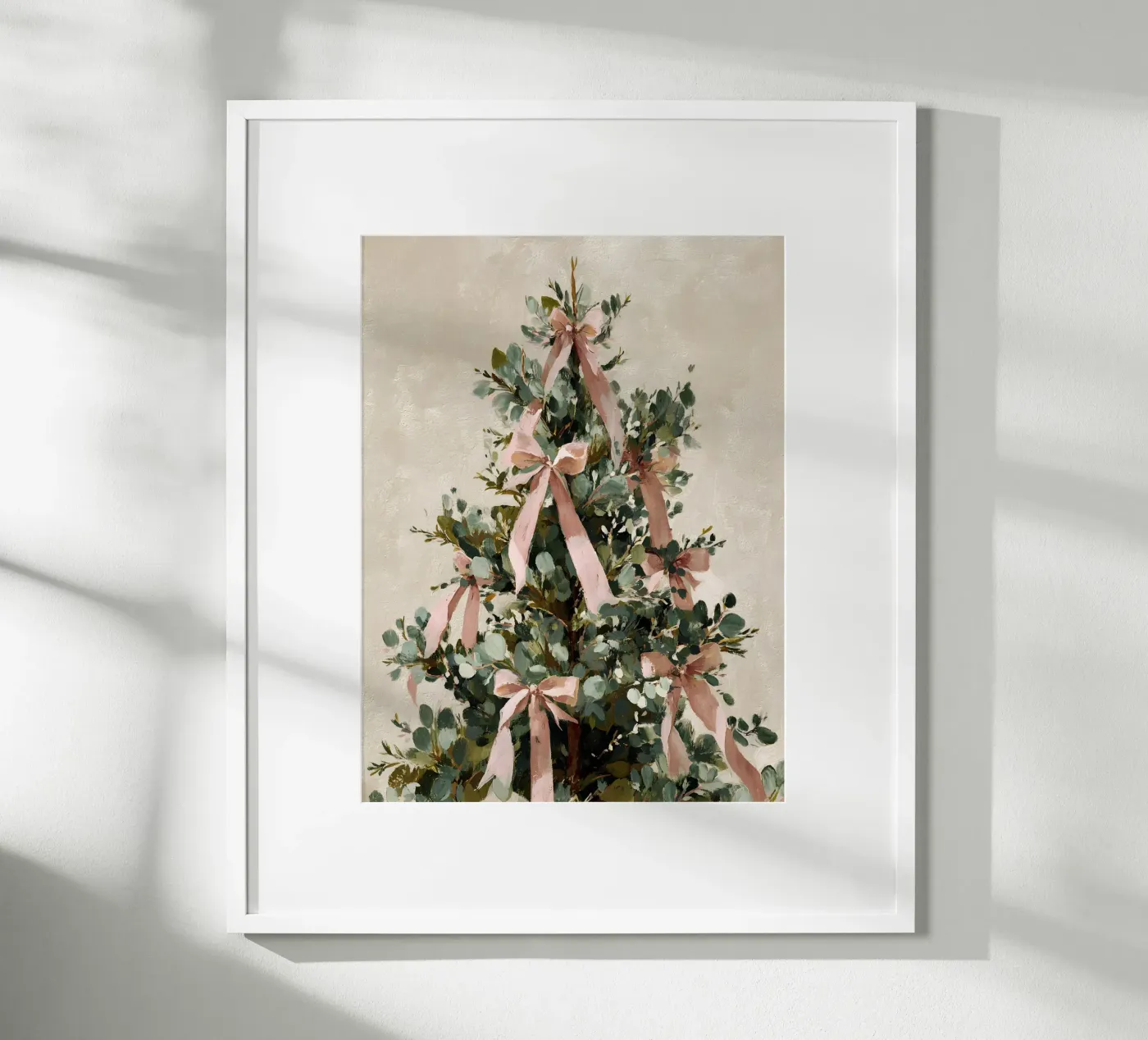 Ribbon Tree Elegance poster van velvetstudio