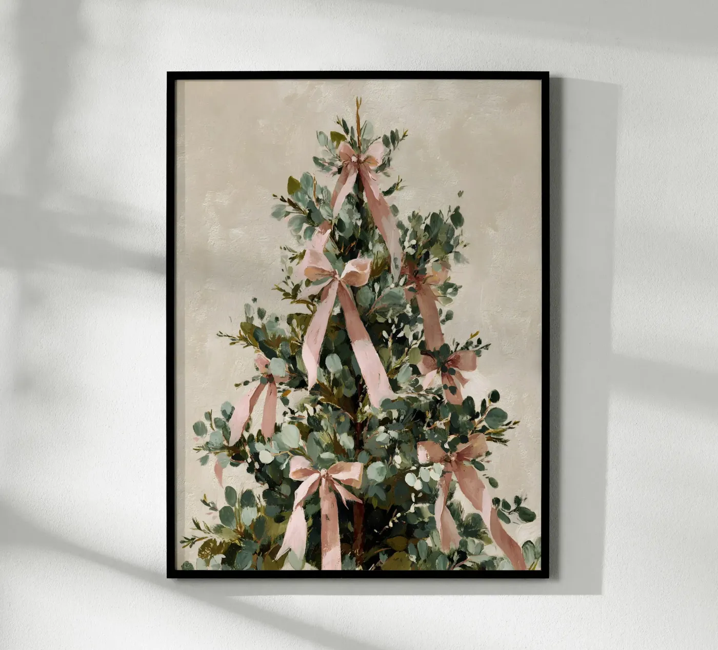 Ribbon Tree Elegance poster van velvetstudio