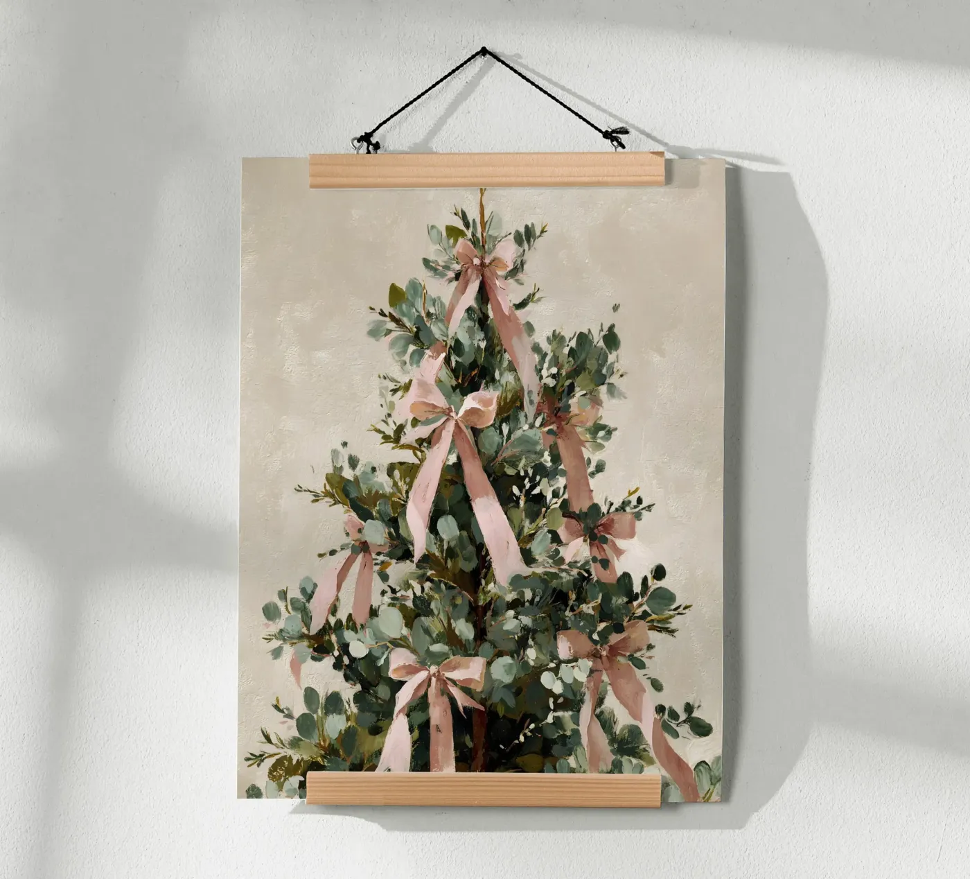 Ribbon Tree Elegance poster van velvetstudio