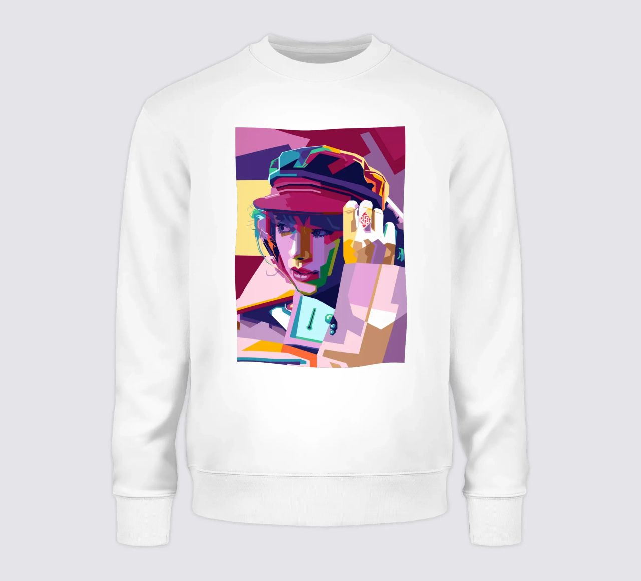 Taylor Swift WPAP Stile pop art felpa da SW Artwork