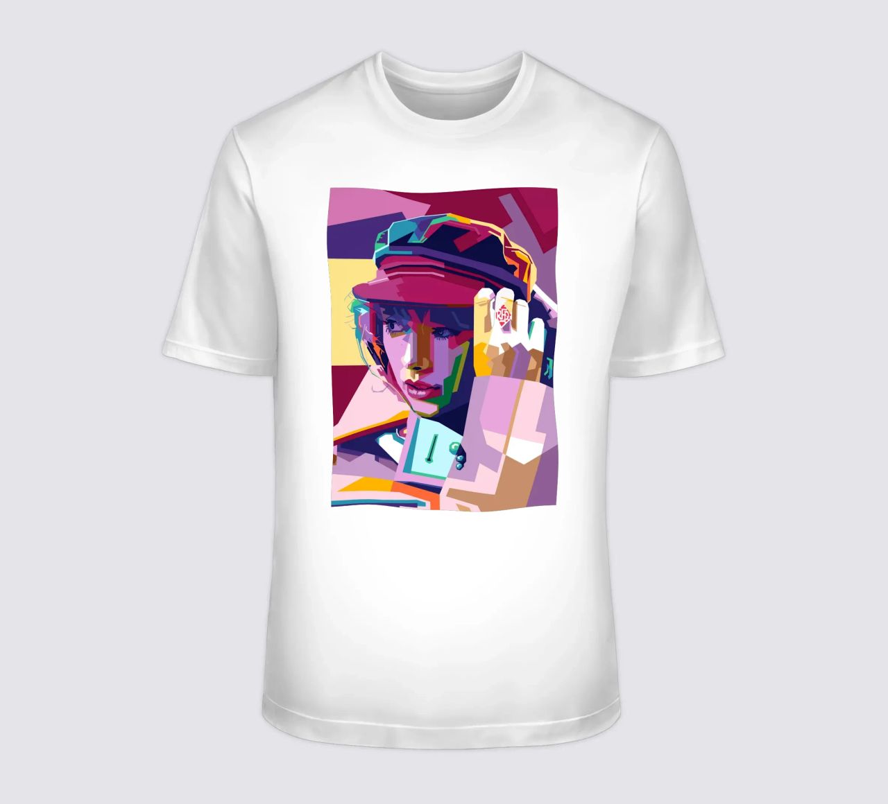 Taylor Swift WPAP Stile pop art t-shirt da SW Artwork