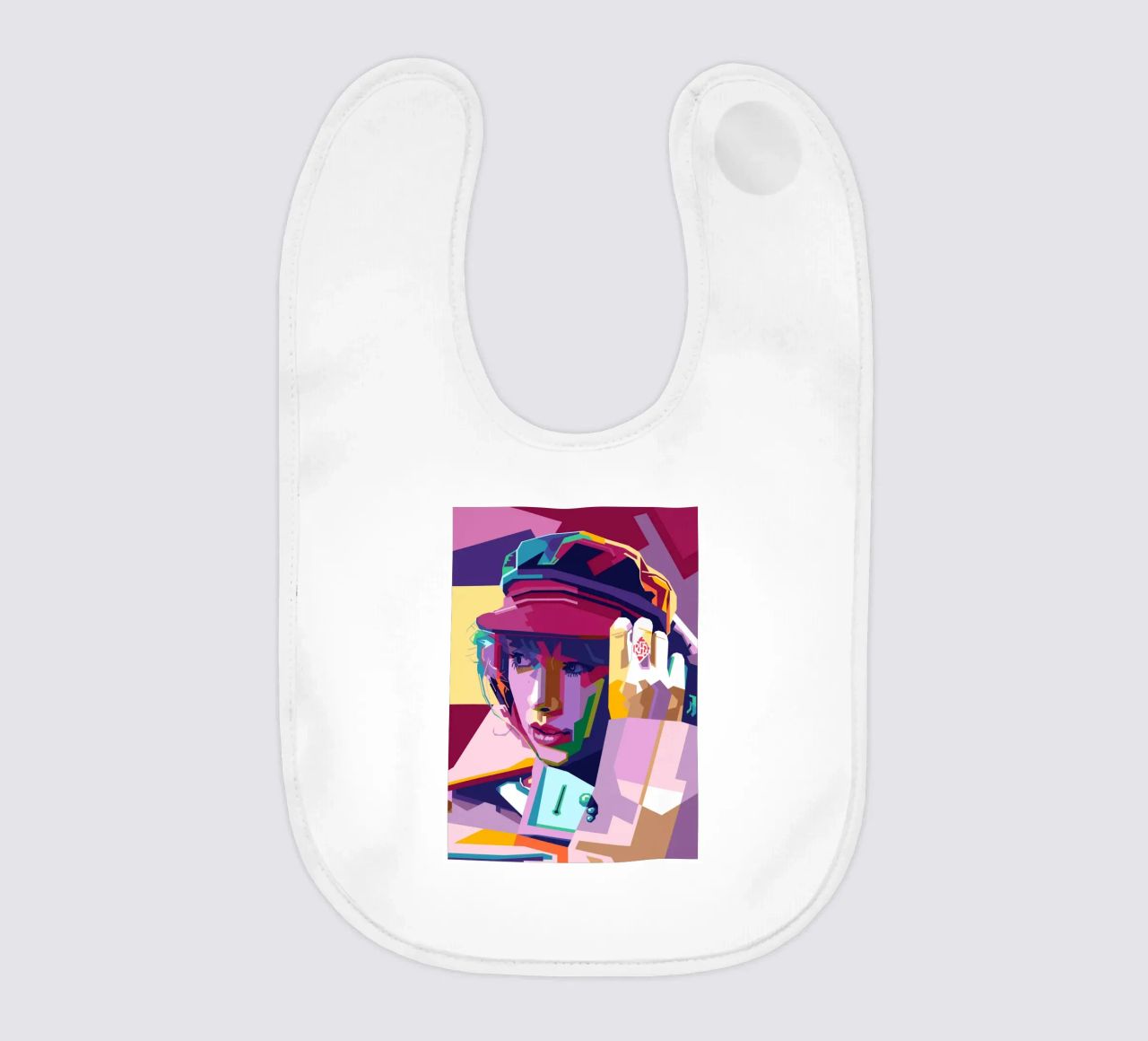Taylor Swift WPAP Stile pop art bavaglino da SW Artwork