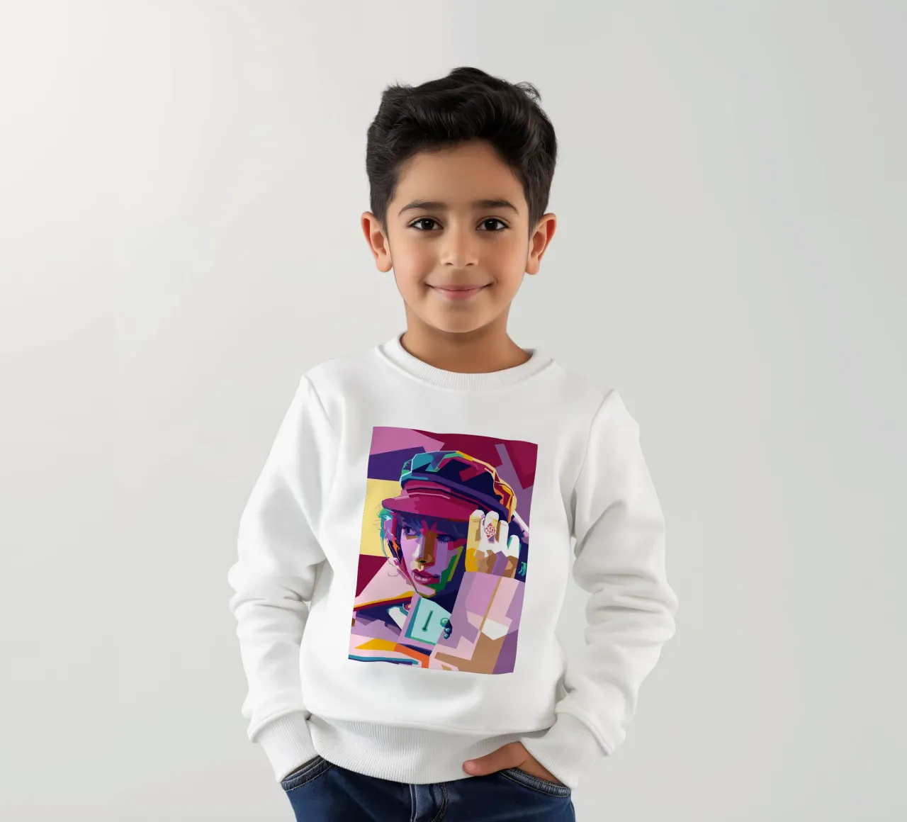 Taylor Swift WPAP Estilo Pop Art sudadera para niño de SW Artwork
