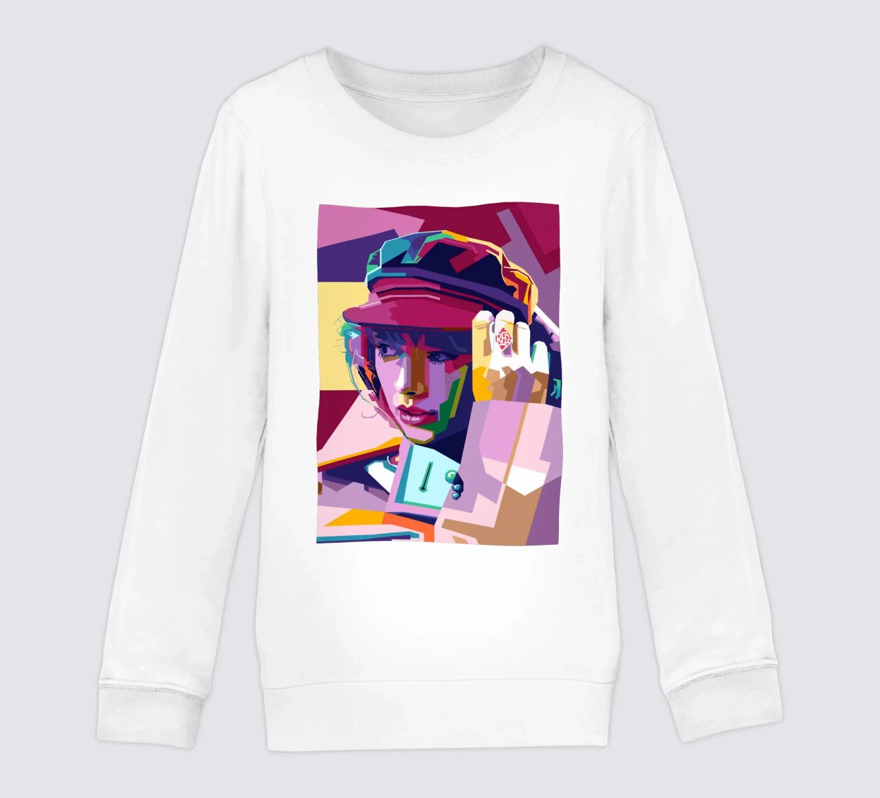 Taylor Swift WPAP Stile pop art felpa bambino da SW Artwork