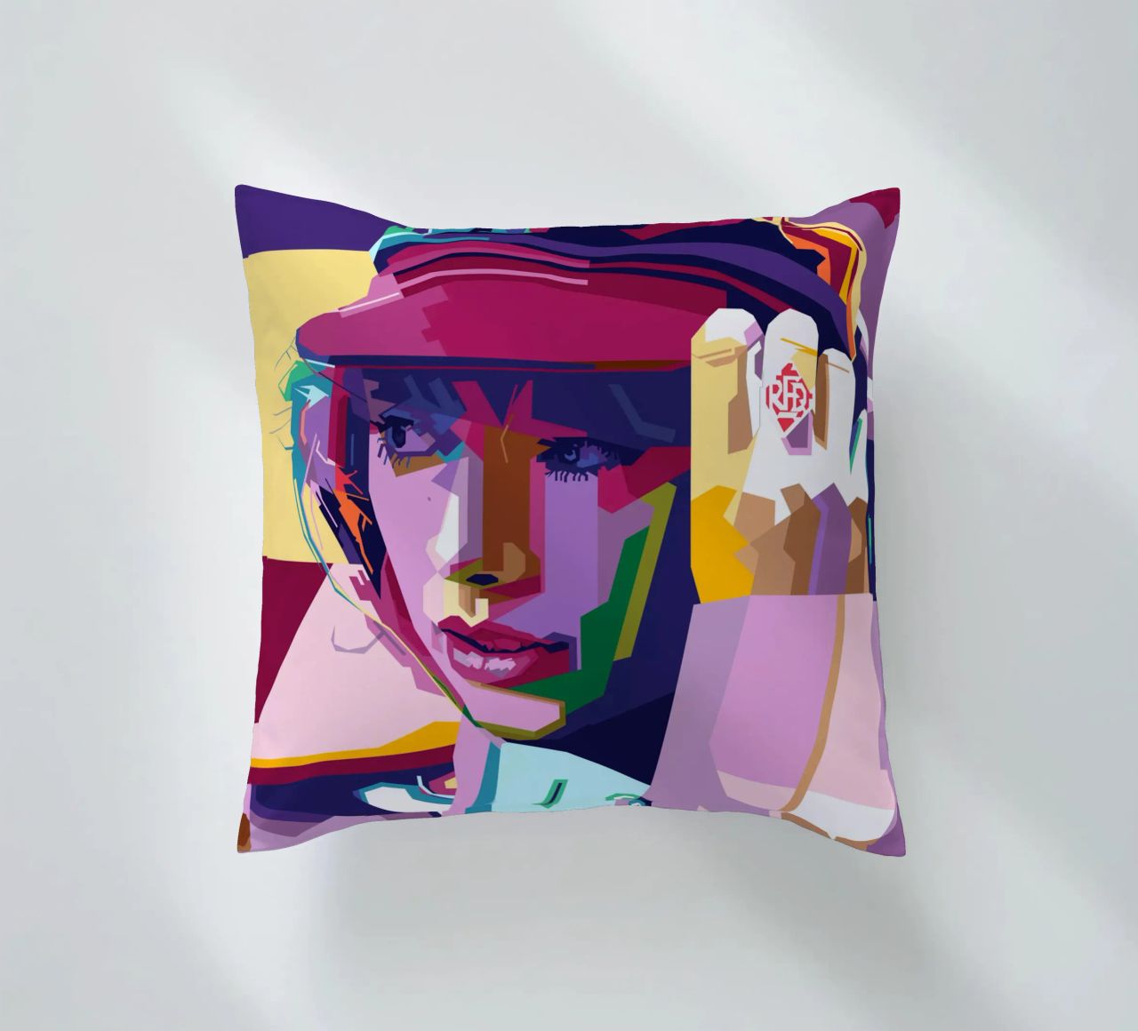 Taylor Swift WPAP Stile pop art cuscino da SW Artwork