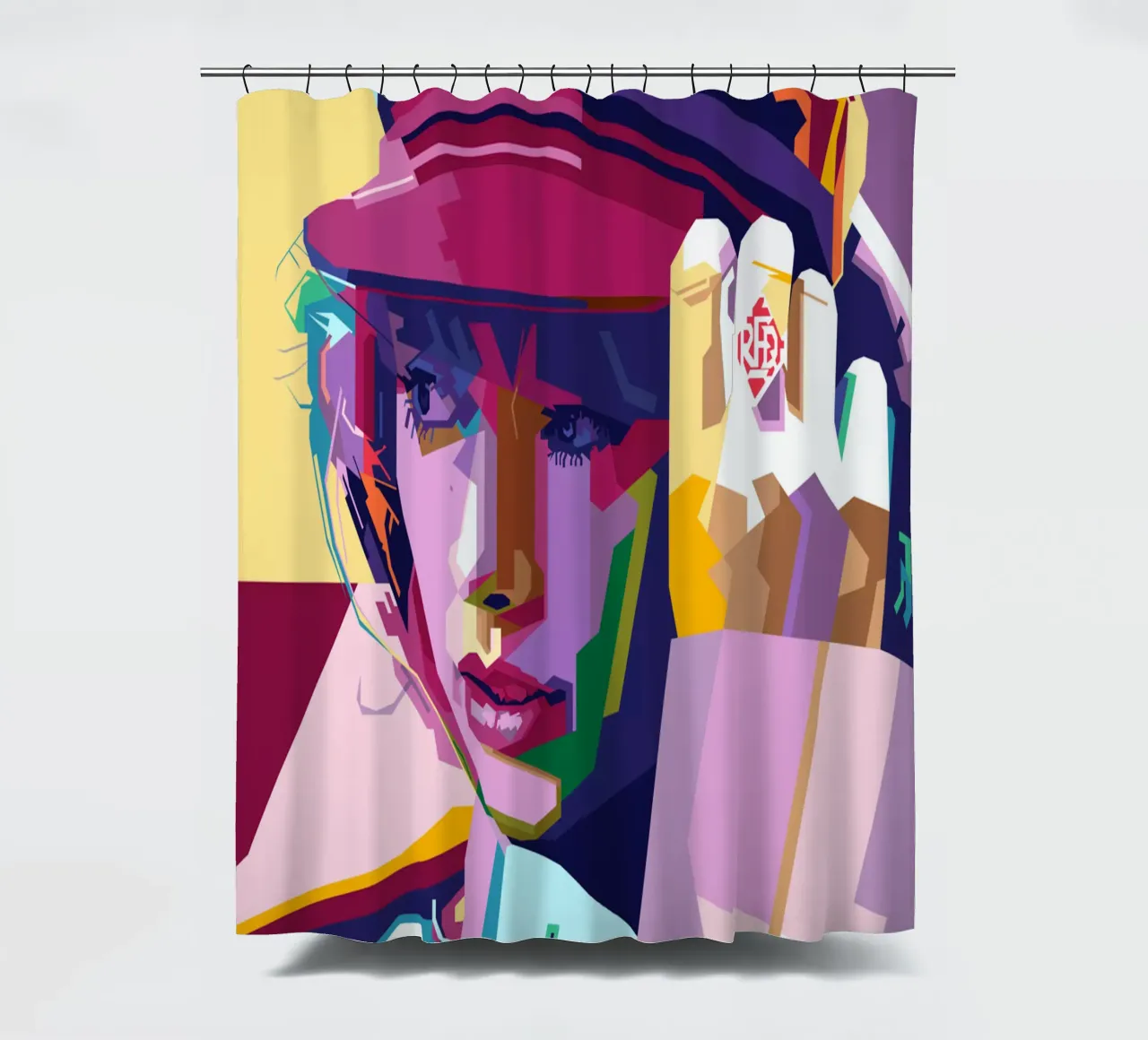 Taylor Swift WPAP Stile pop art tenda da doccia da SW Artwork