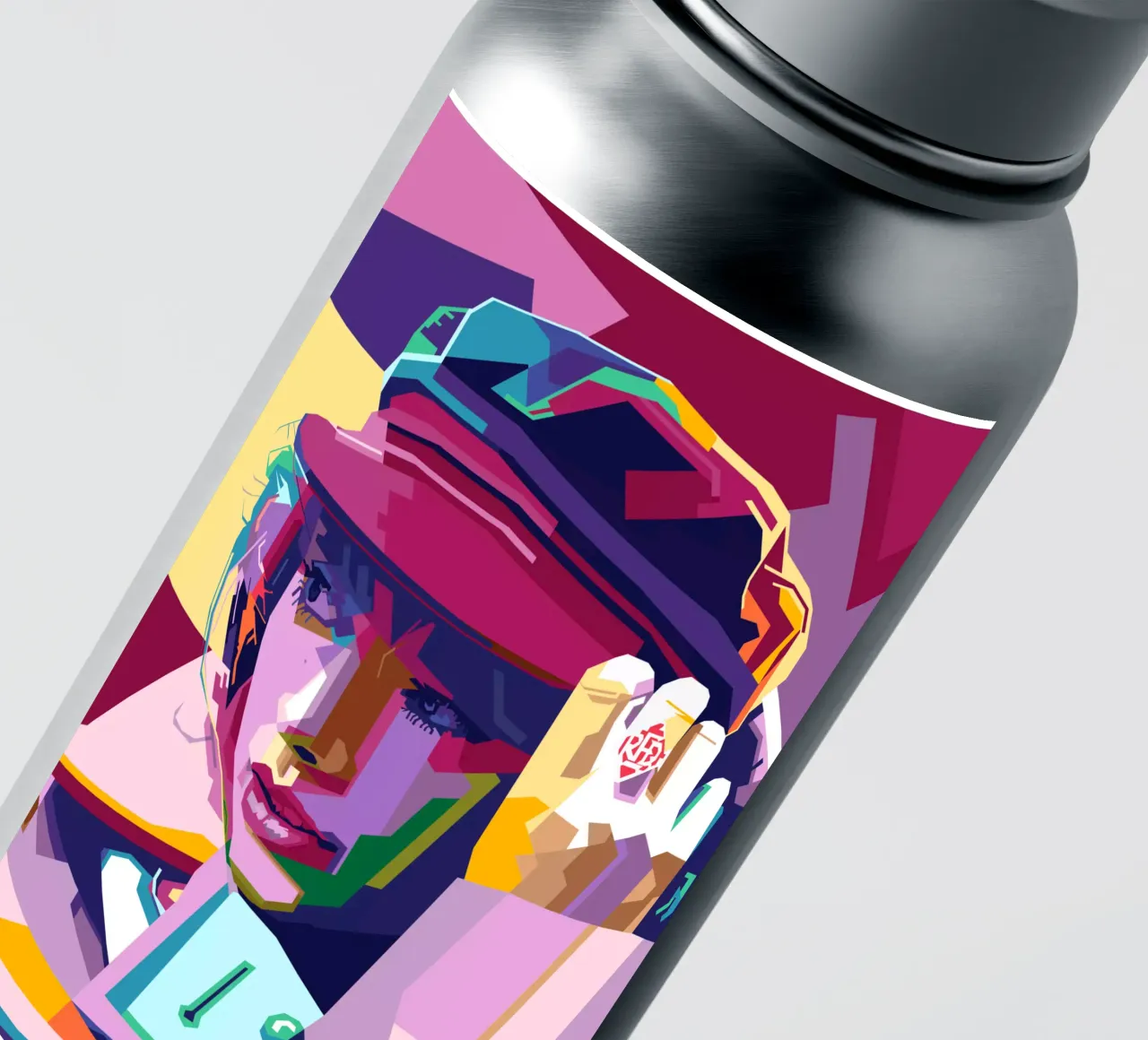 Taylor Swift WPAP Estilo Pop Art pegatina de SW Artwork