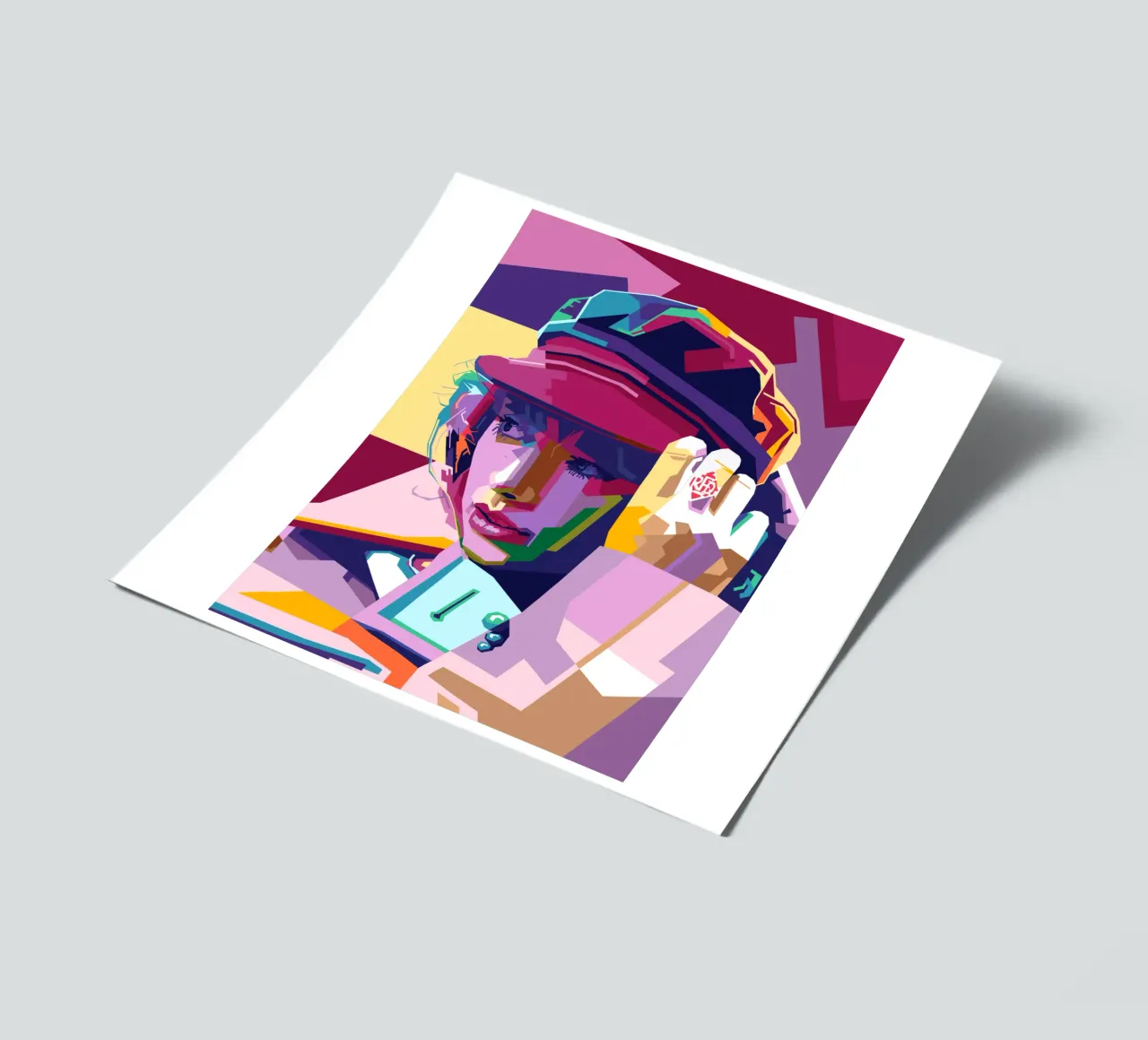 Taylor Swift WPAP Stile pop art foglio adesivo da SW Artwork