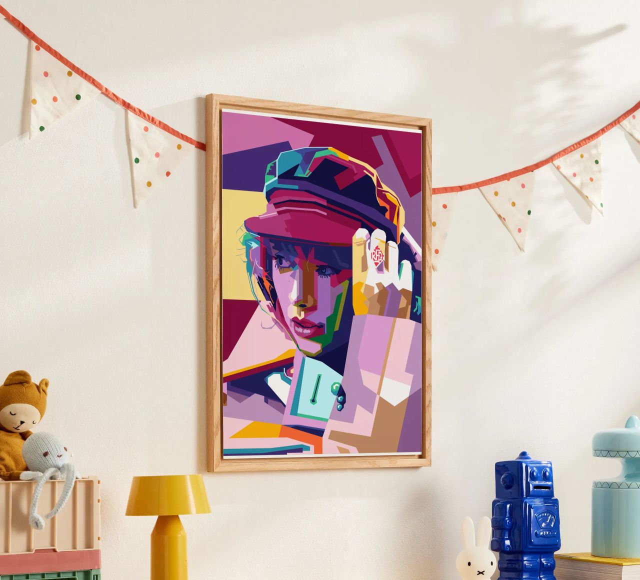 Taylor Swift WPAP Stile pop art plexiglass da SW Artwork