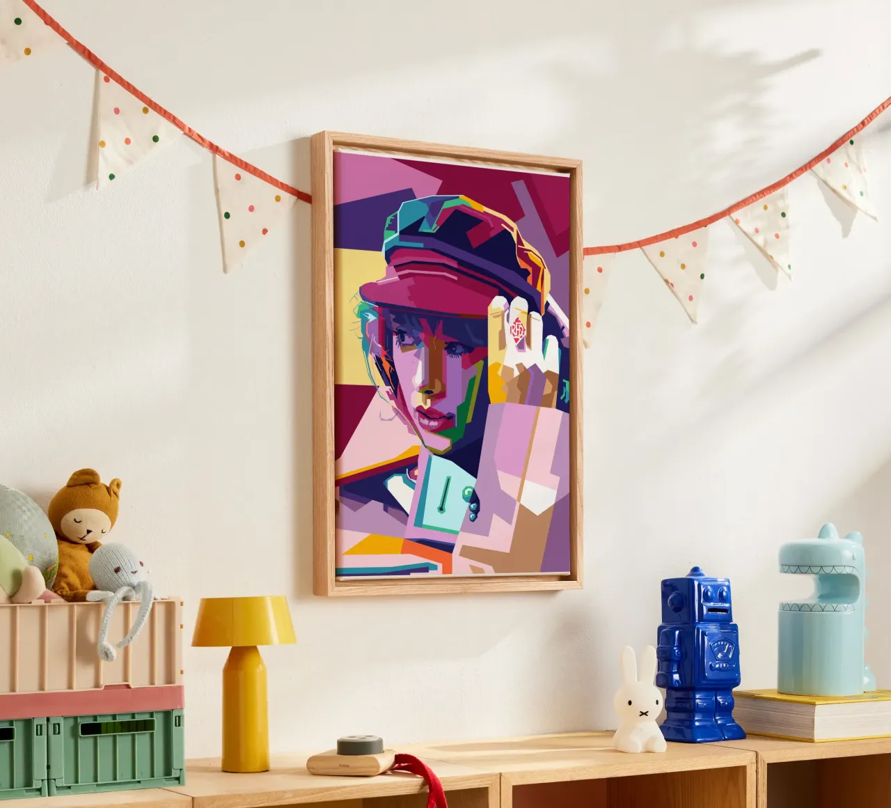 Taylor Swift WPAP Pop Art Style canvas by SW Artwork
