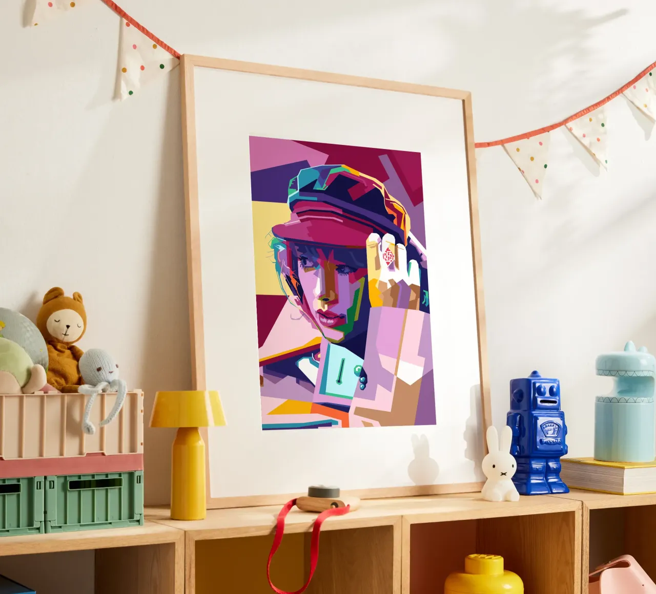 Taylor Swift WPAP Stile pop art poster da SW Artwork