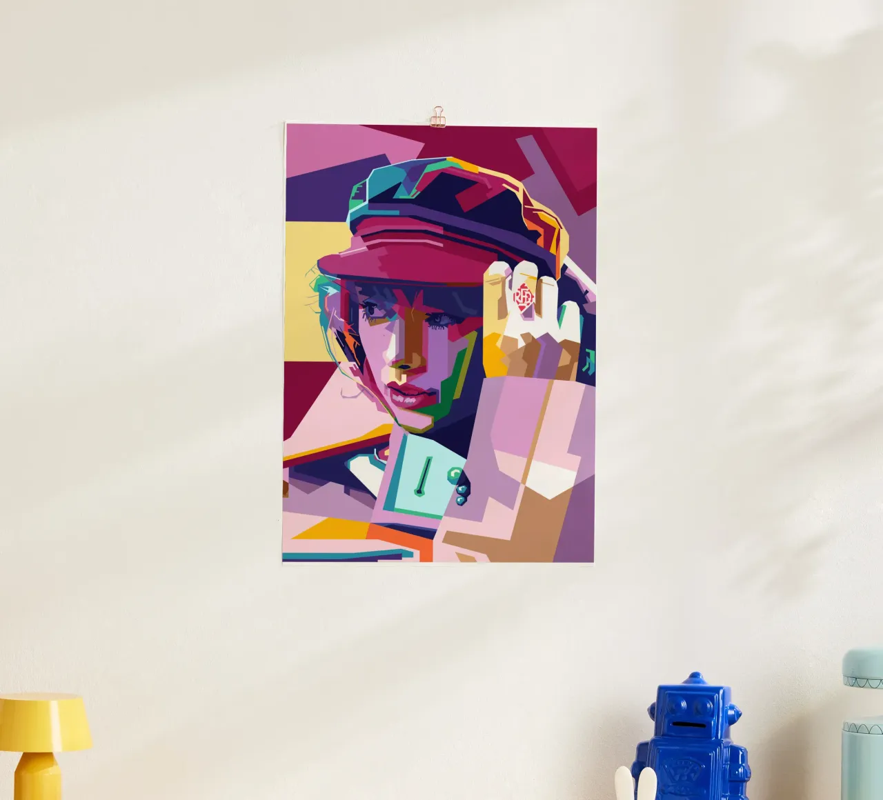 Taylor Swift WPAP Stile pop art poster da SW Artwork