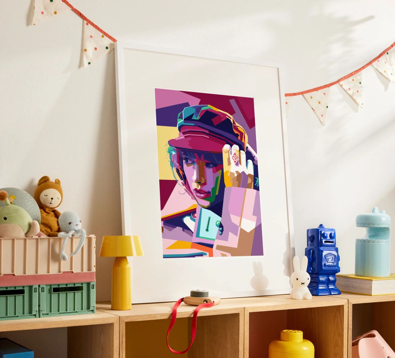 Taylor Swift WPAP Stile pop art poster da SW Artwork
