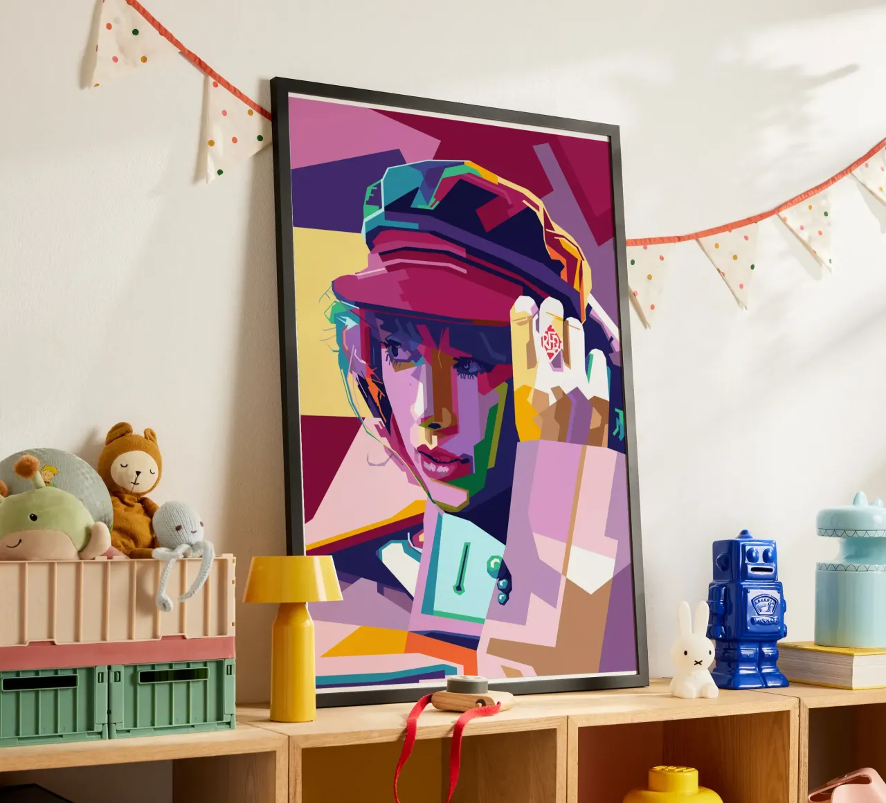 Taylor Swift WPAP Stile pop art poster da SW Artwork