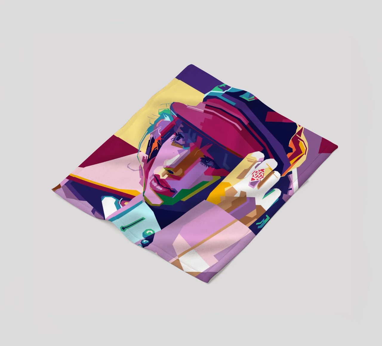 Taylor Swift WPAP Stile pop art coperta in pile da SW Artwork