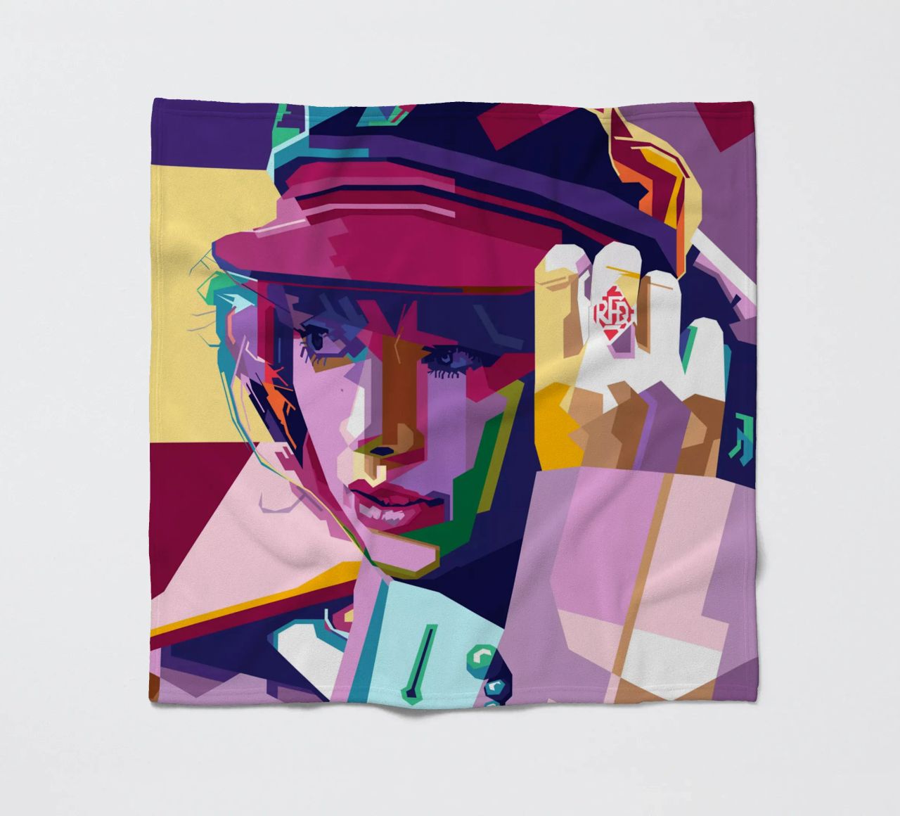 Taylor Swift WPAP Stile pop art coperta in pile da SW Artwork
