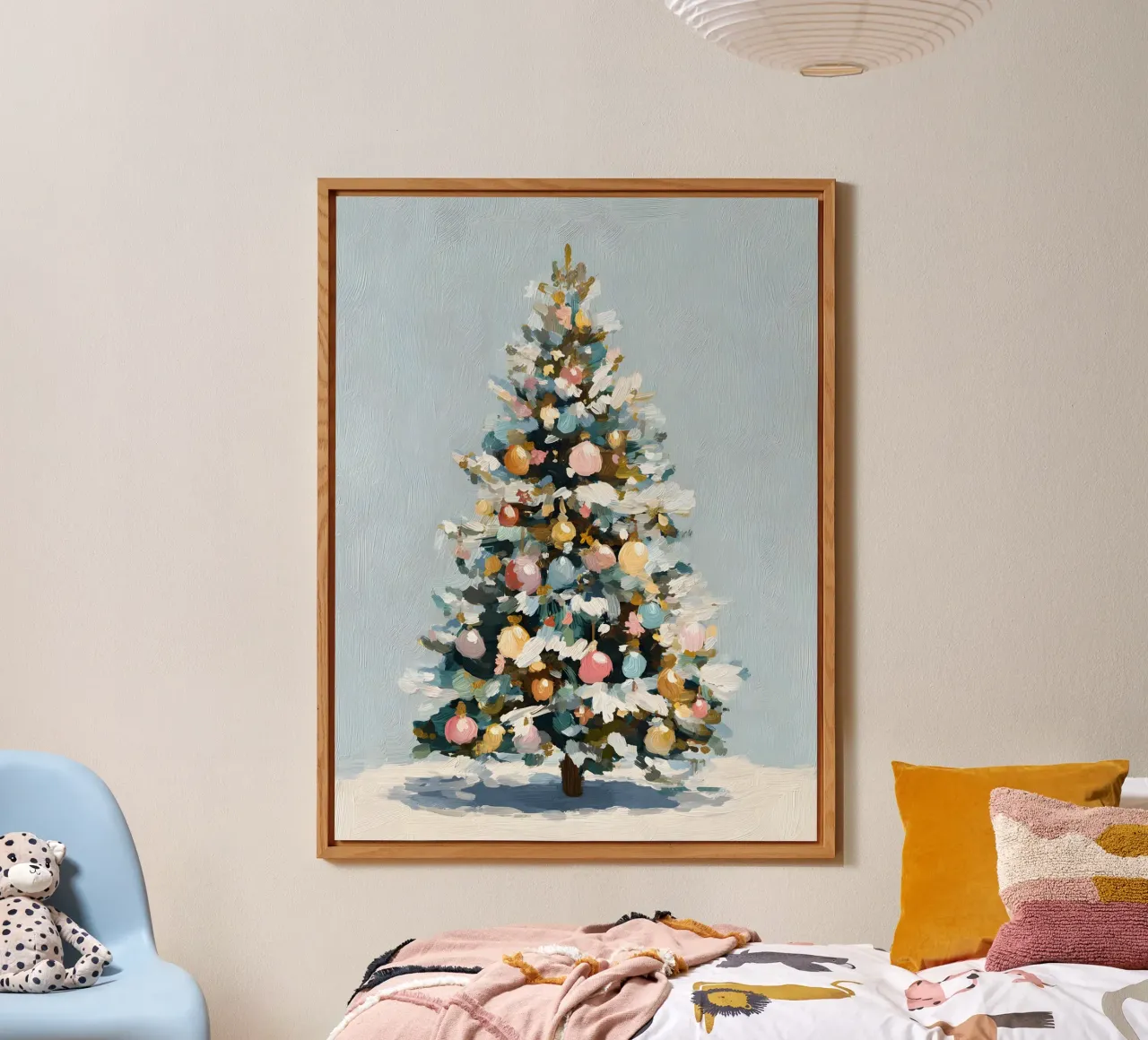 Celestial Pine Glow alluminio dibond da velvetwinterstudio