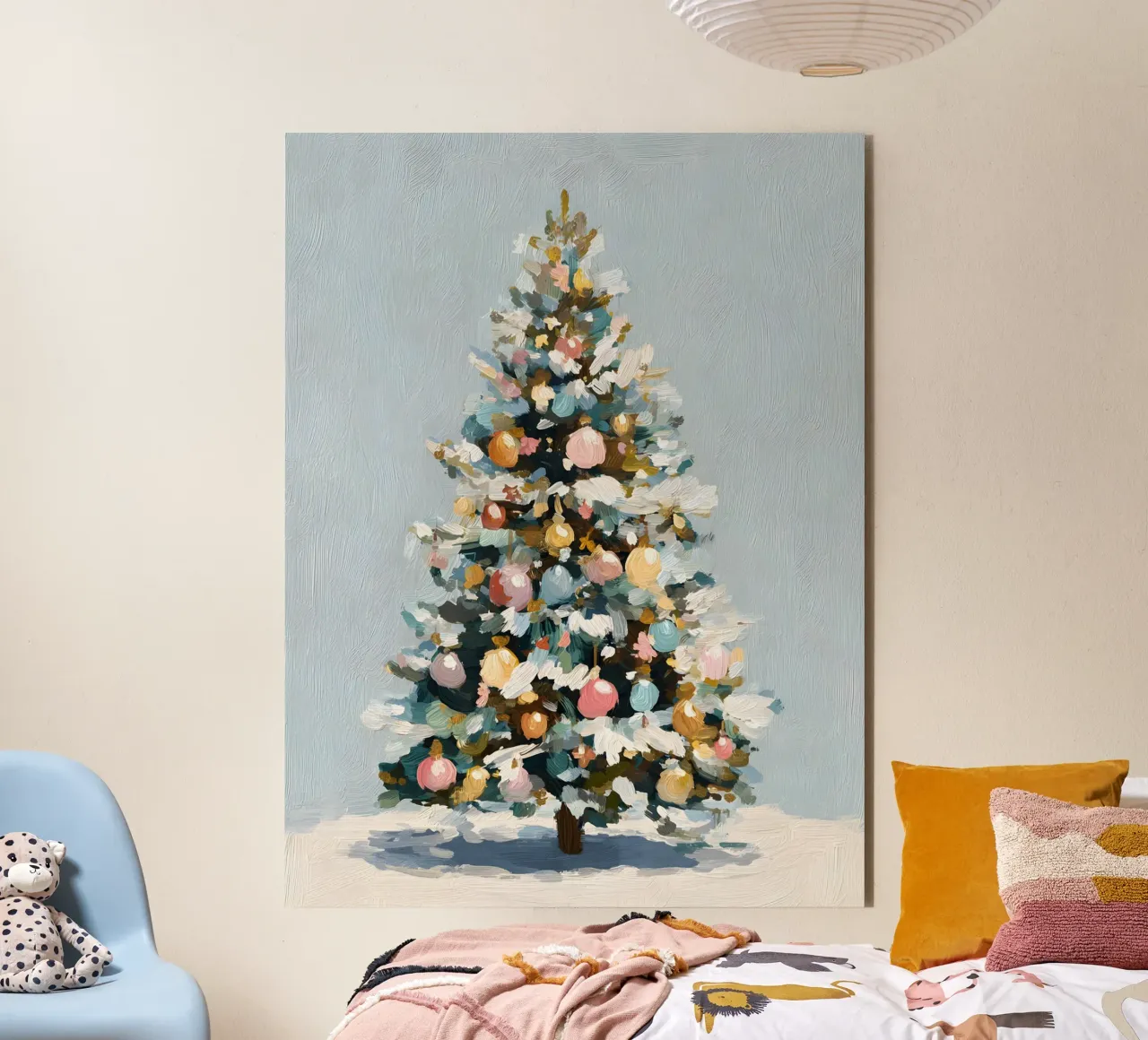 Celestial Pine Glow alluminio dibond da velvetwinterstudio