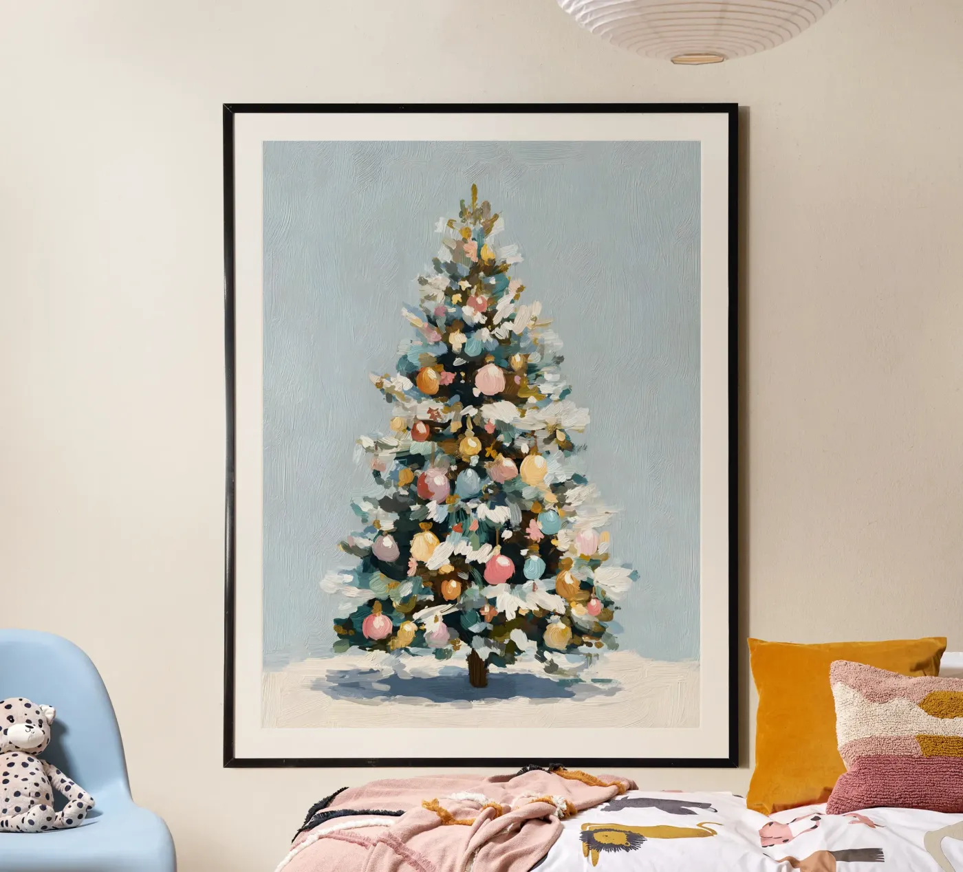 Celestial Pine Glow Poster von velvetstudio
