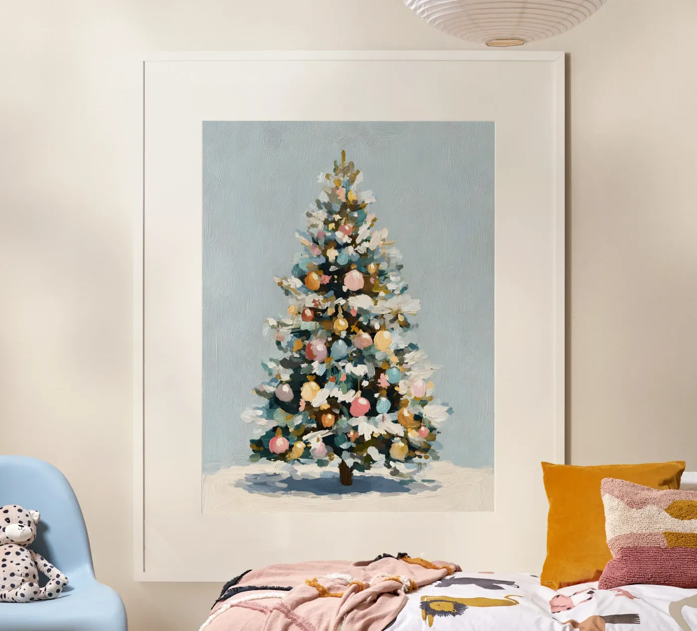 Celestial Pine Glow Poster von velvetstudio