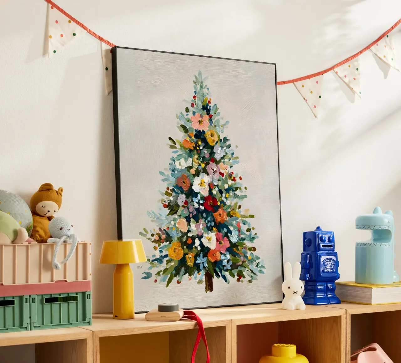 Festive Bloom Tree alluminio dibond da velvetwinterstudio