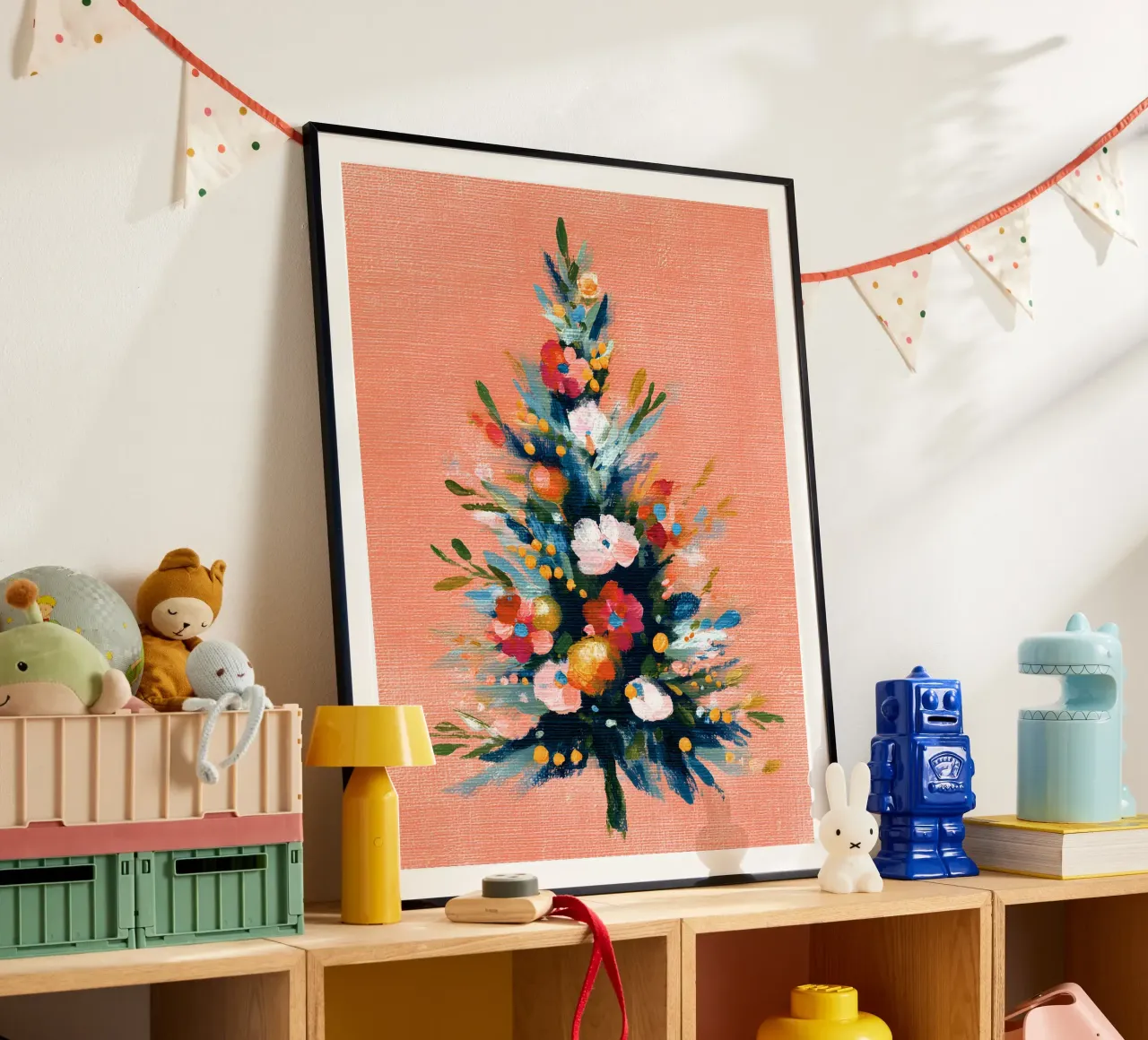 Tangerine Tree Joy carta hahnemühle da velvetwinterstudio
