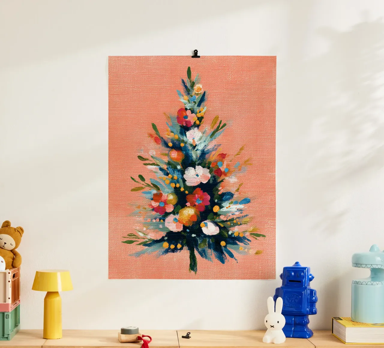 Tangerine Tree Joy carta hahnemühle da velvetwinterstudio