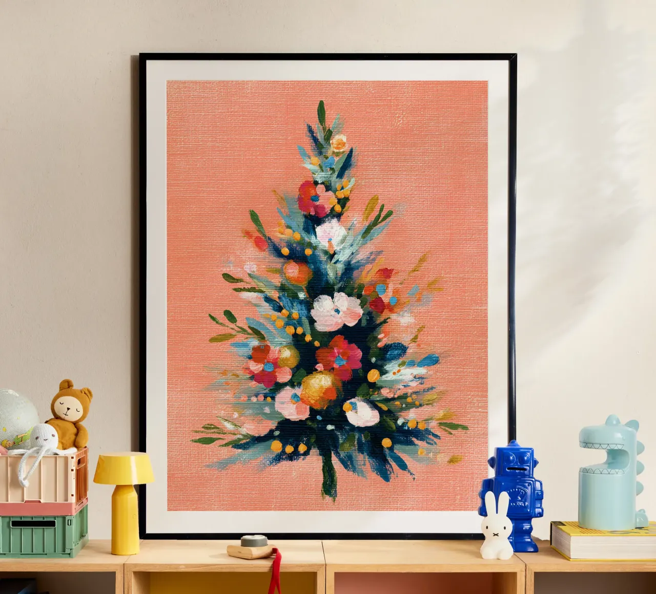 Tangerine Tree Joy carta hahnemühle da velvetwinterstudio
