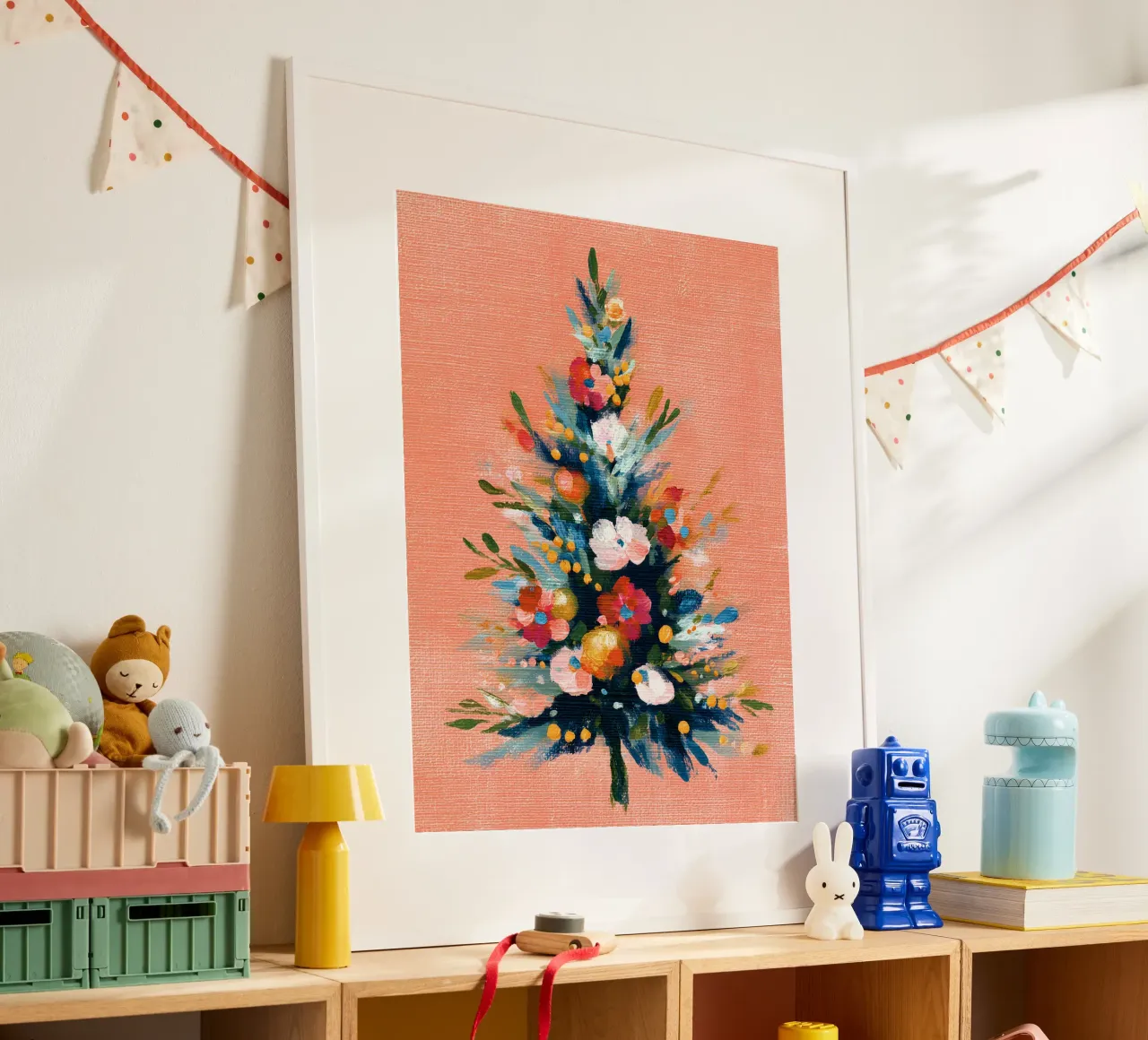 Tangerine Tree Joy carta hahnemühle da velvetwinterstudio