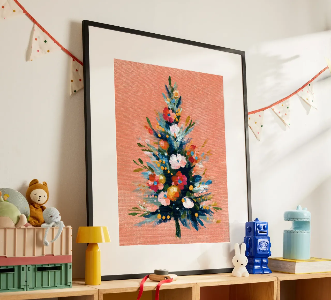 Tangerine Tree Joy carta hahnemühle da velvetwinterstudio