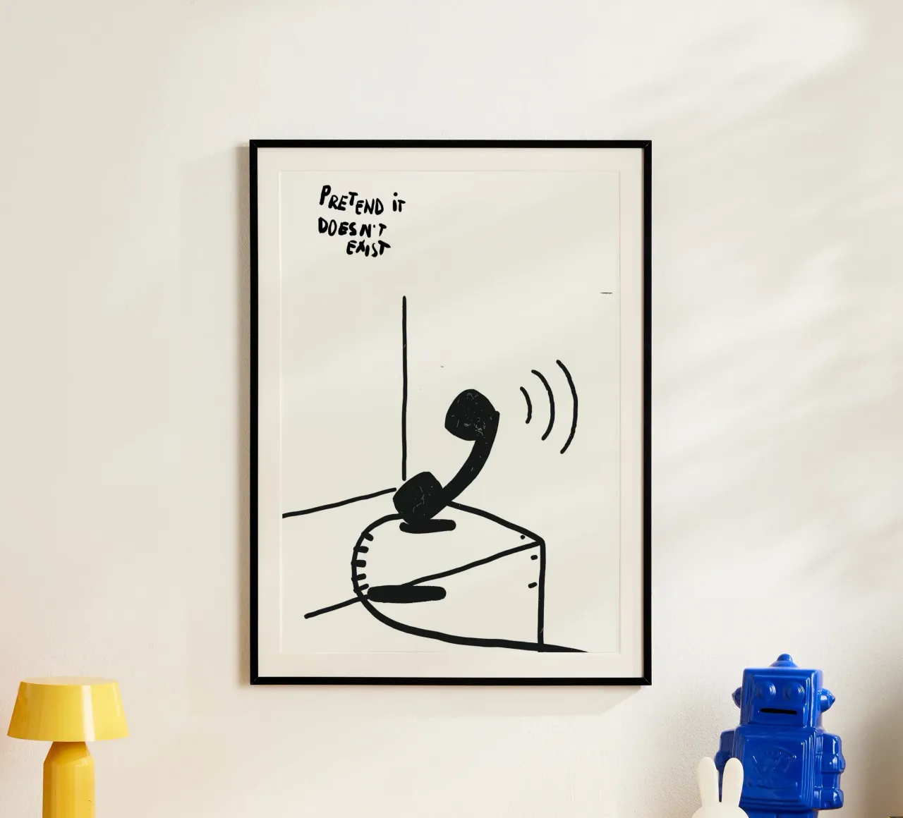 Pretend It Doesn't Exist poster da vintageshop