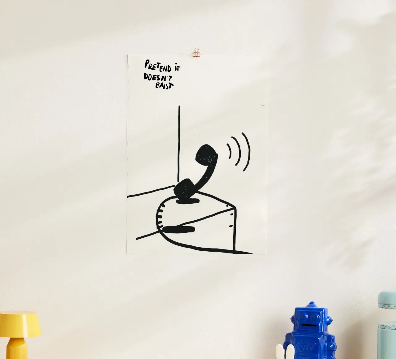 Pretend It Doesn't Exist carta hahnemühle da vintageshop