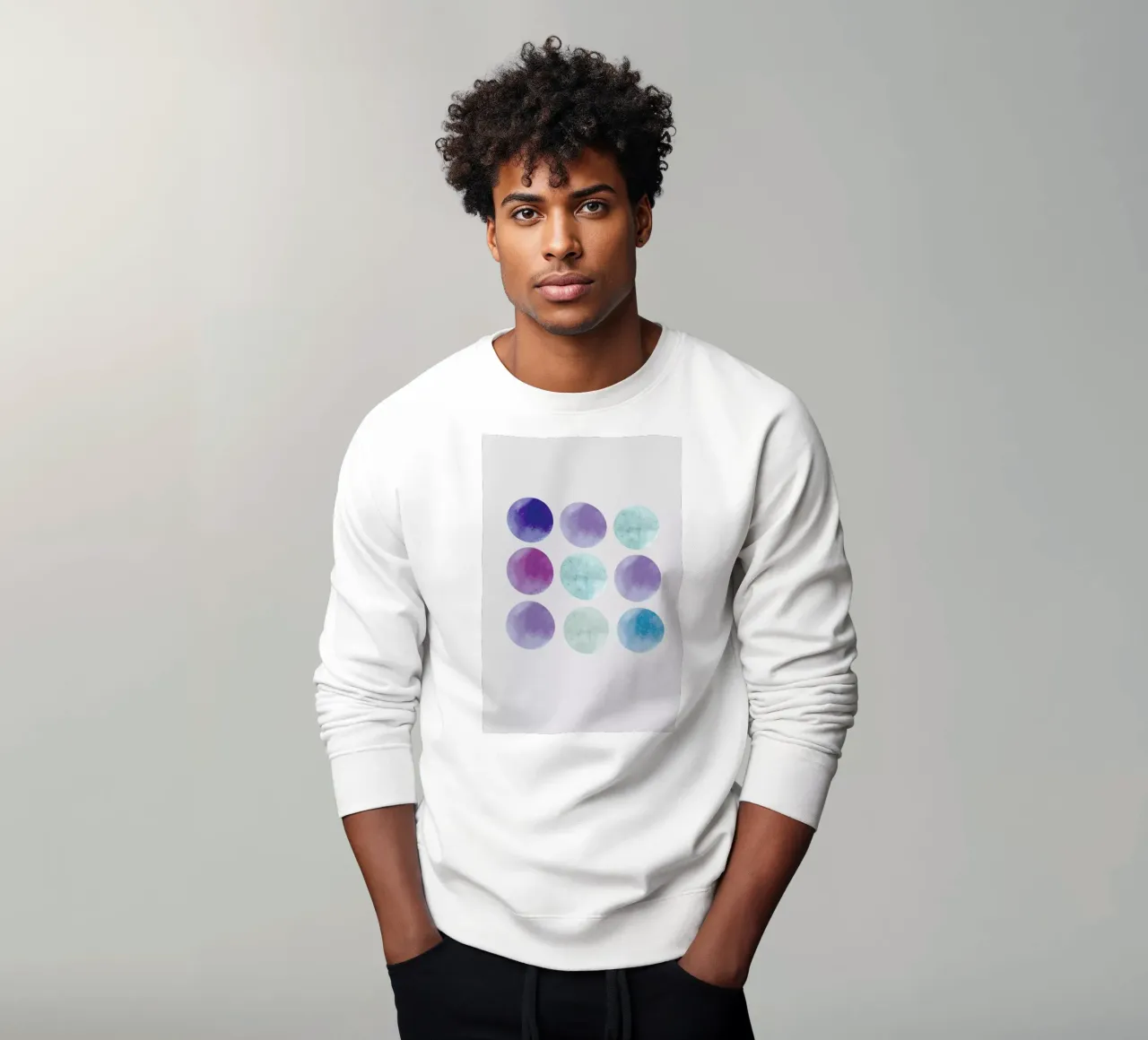Dots Sweatshirt von XOXO Arte