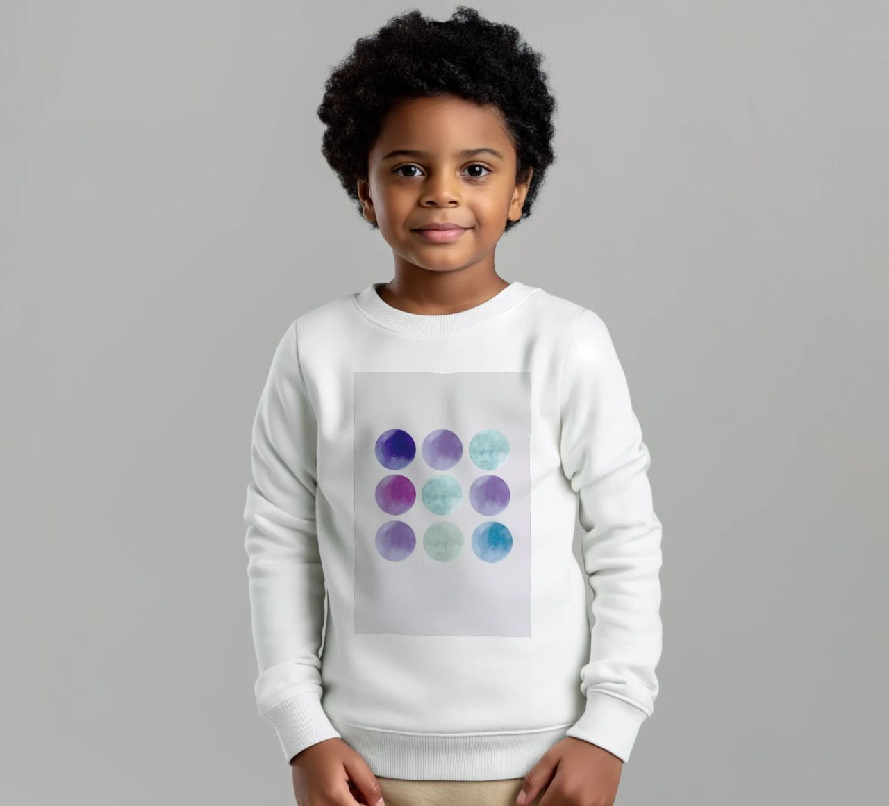 Dots felpa bambino da XOXO Arte