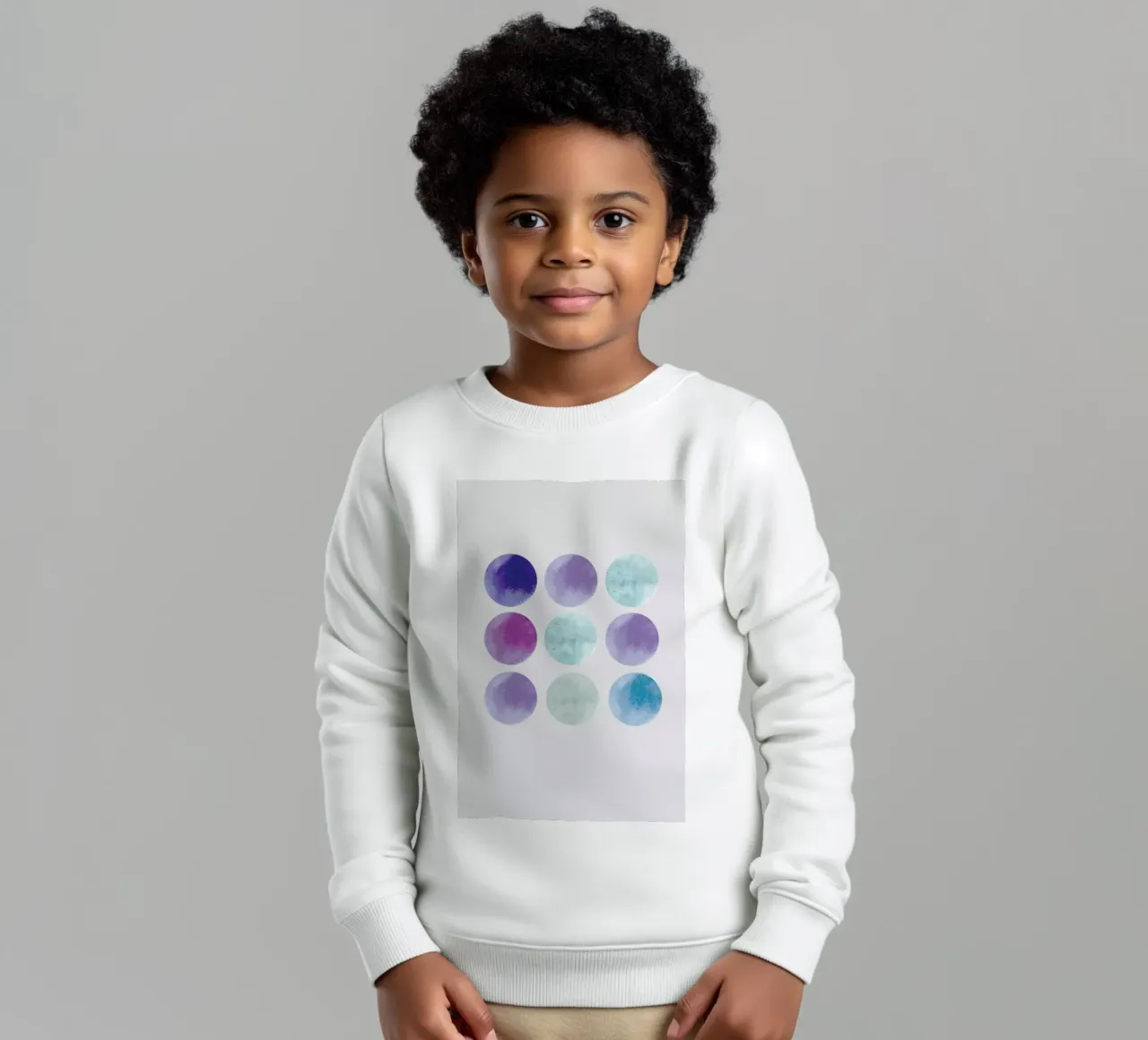 Dots kids sweatshirt by XOXO Arte