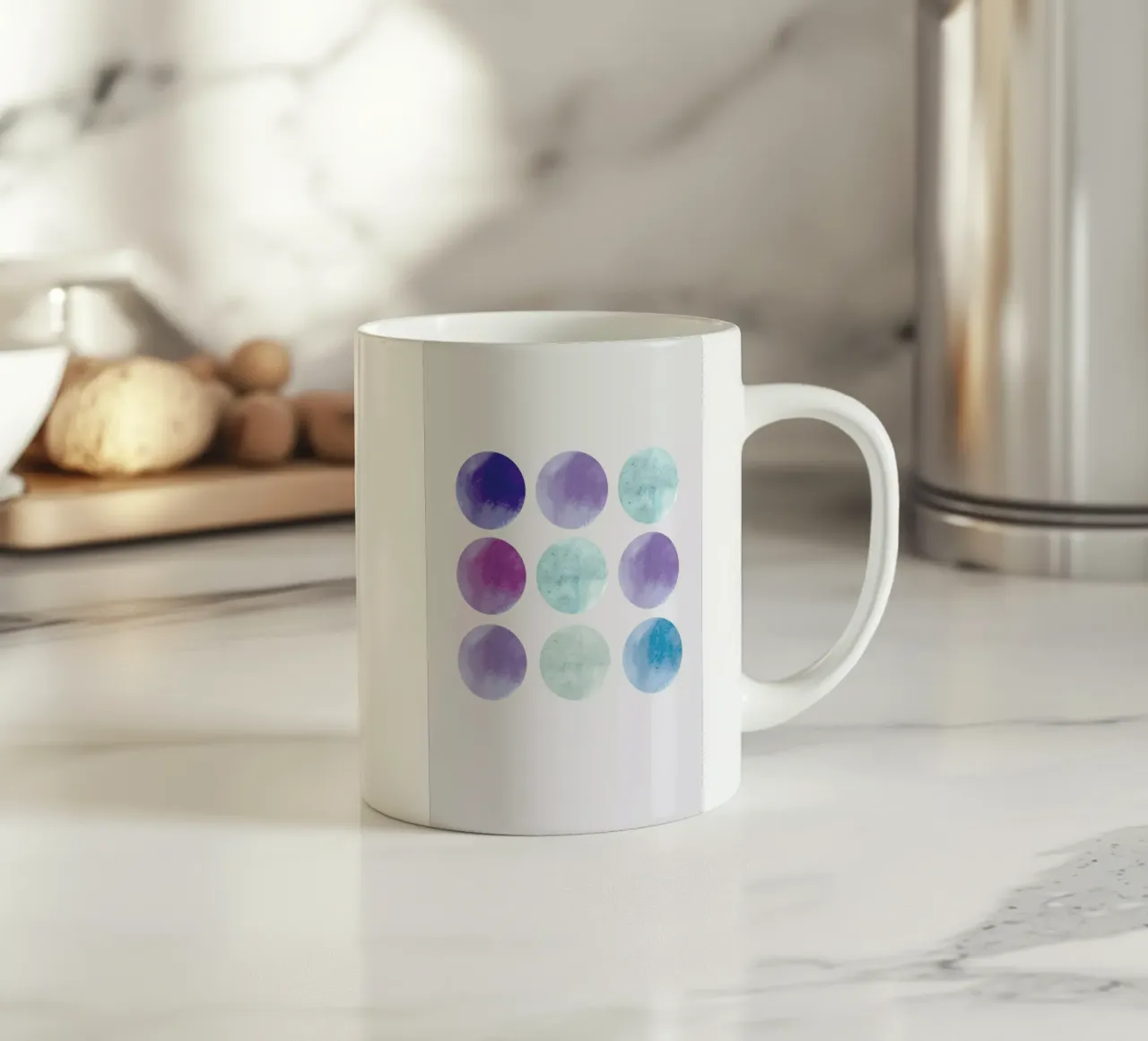 Dots tazza in ceramica da XOXO Arte