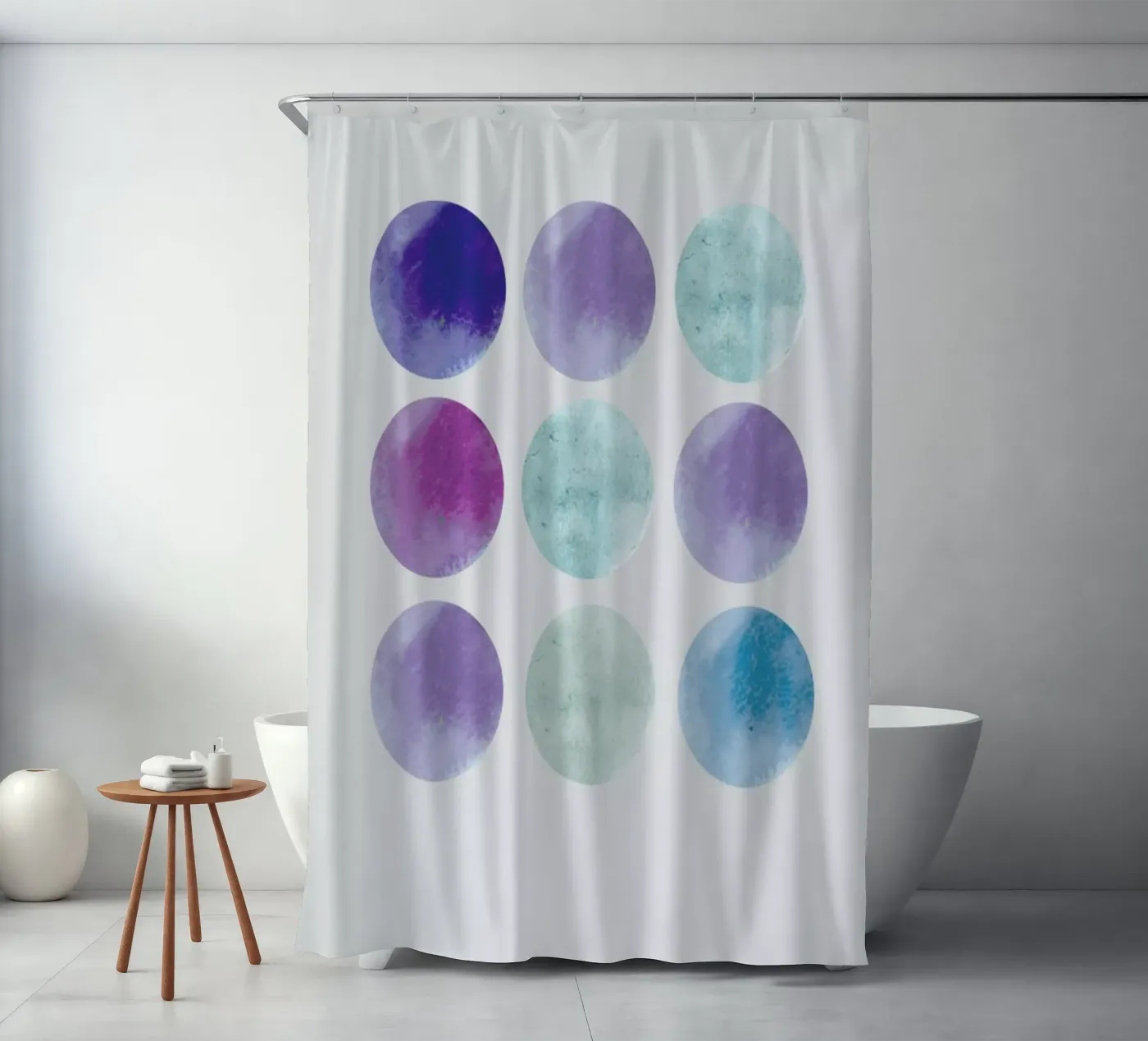 Dots Duschvorhang von XOXO Arte