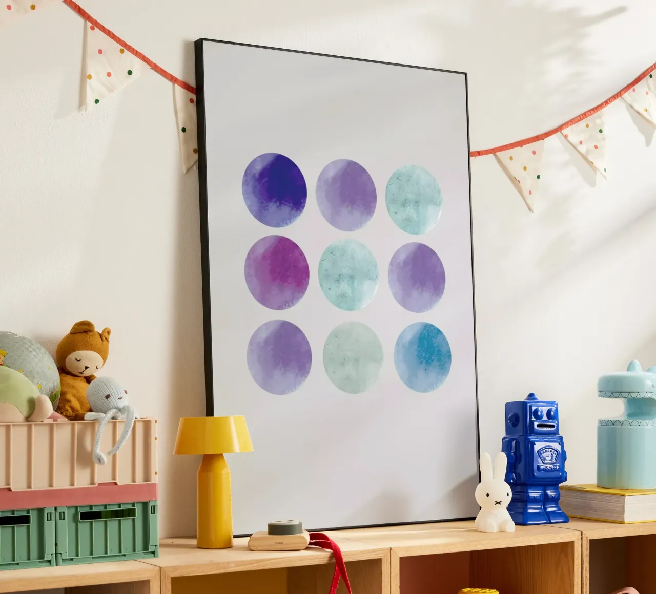 Dots alluminio dibond da XOXO Arte