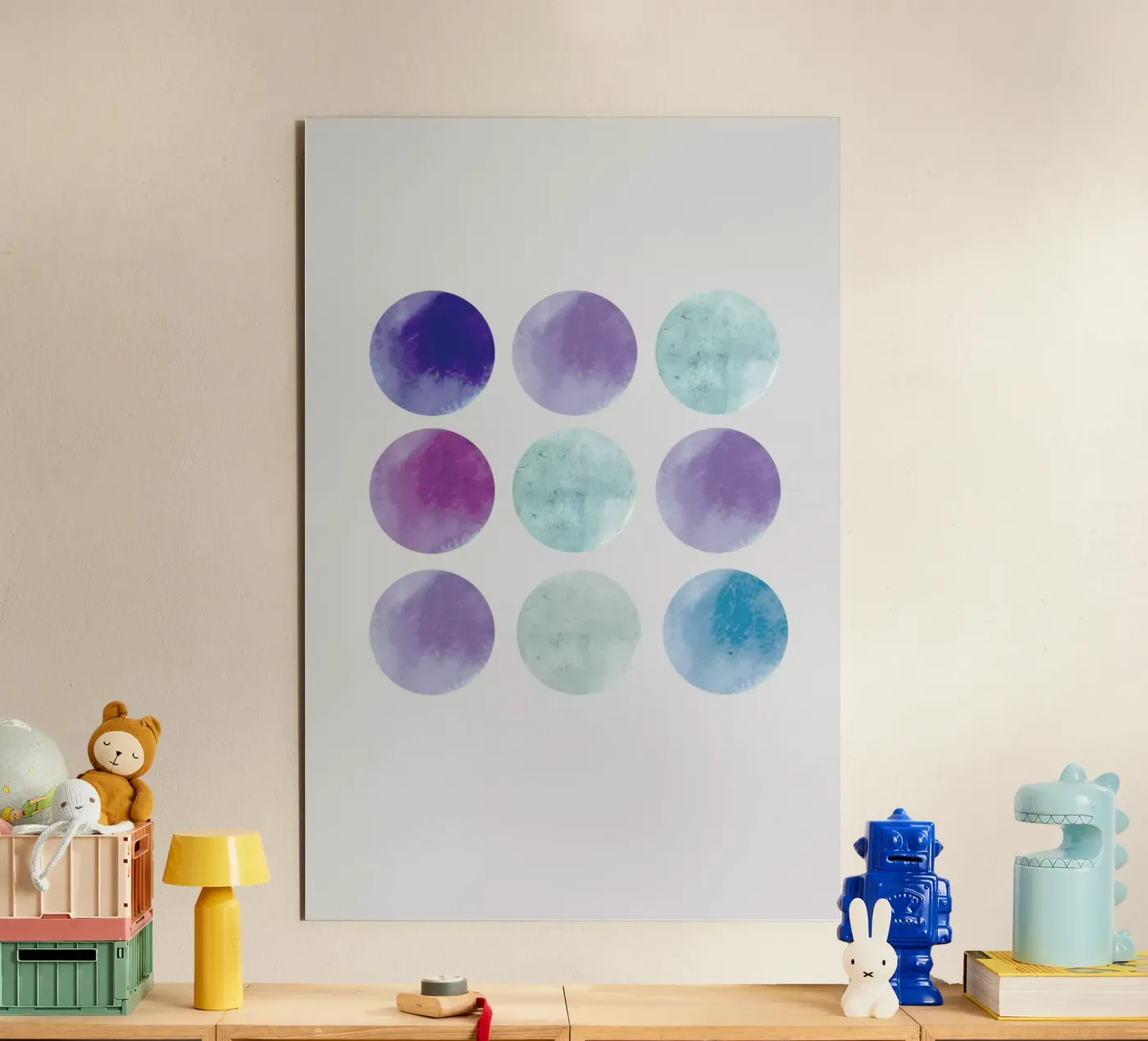 Dots forex plate by XOXO Arte