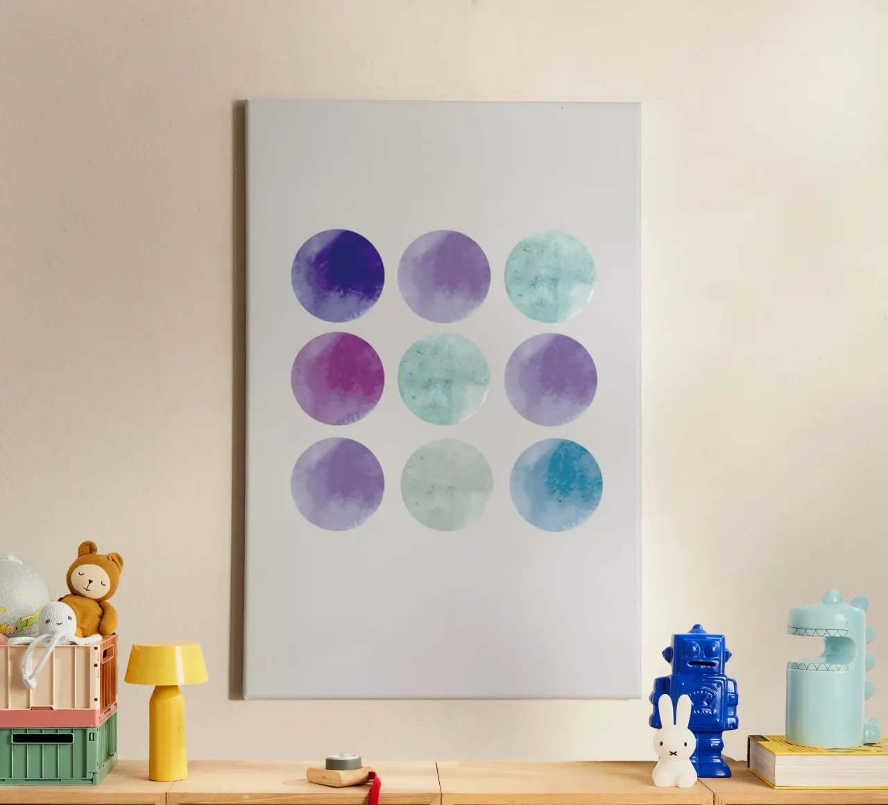 Dots tela da XOXO Arte