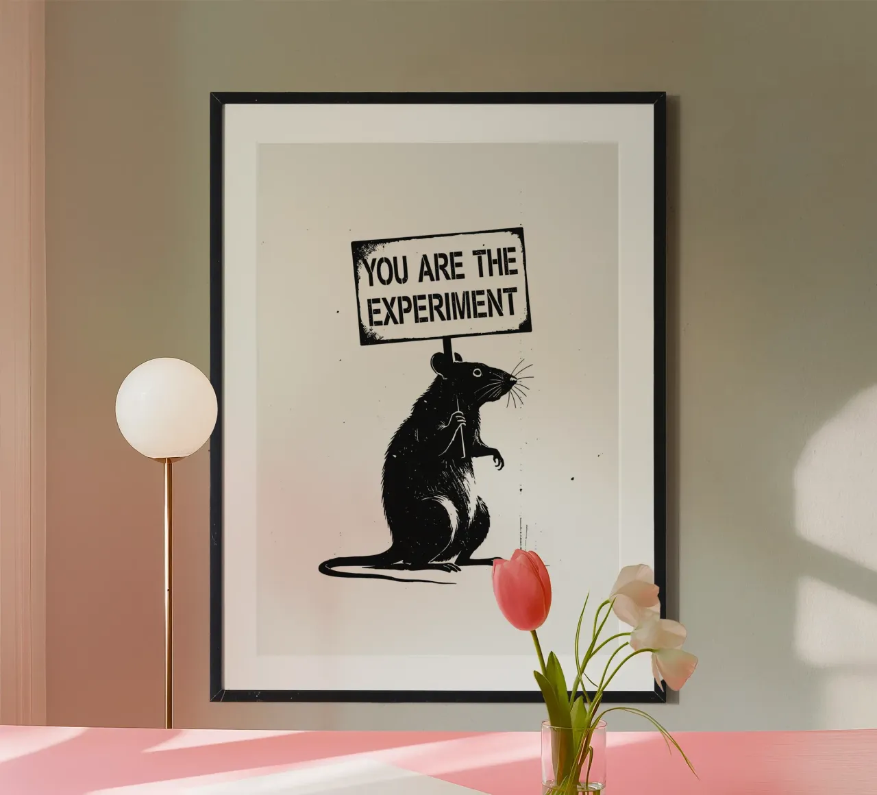 The Lab Rat Protest hahnemühle de vintageshop