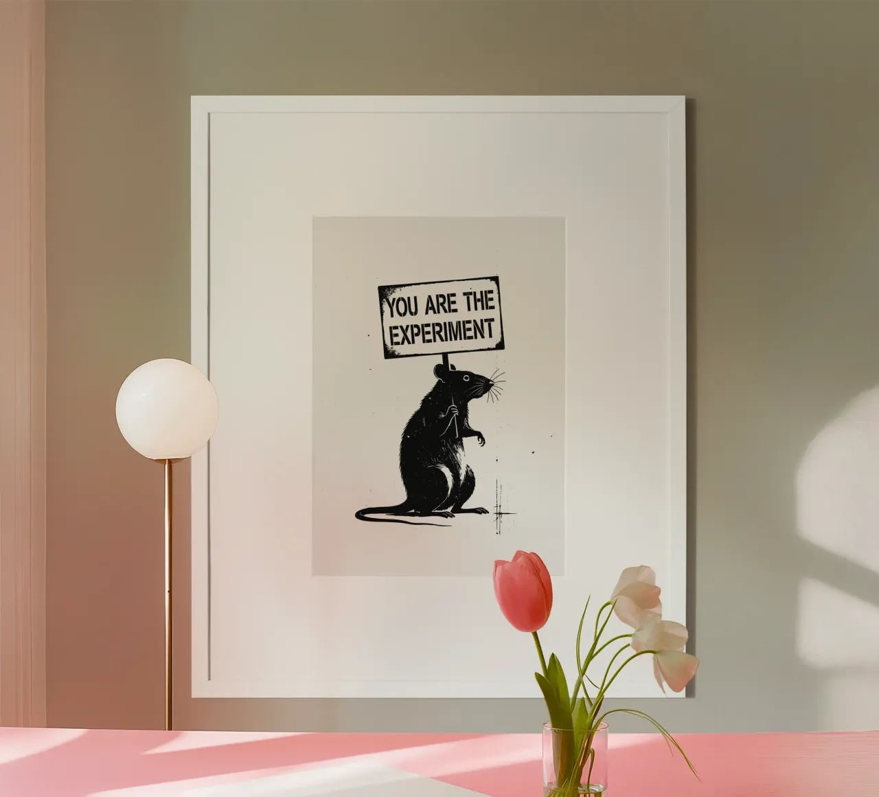 The Lab Rat Protest hahnemühle de vintageshop