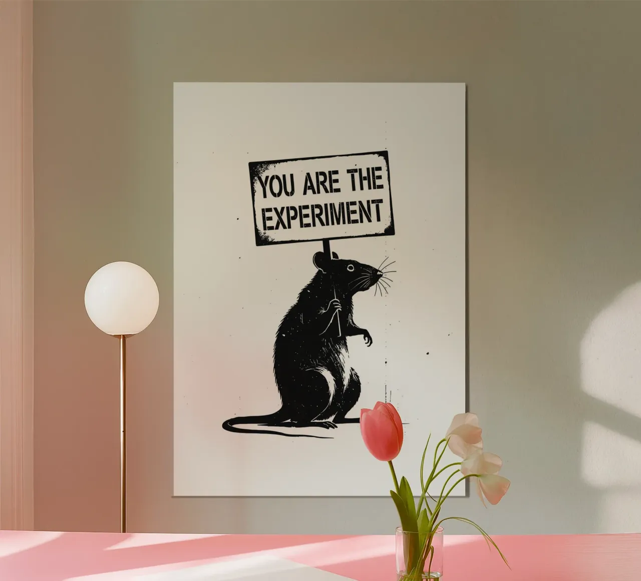 The Lab Rat Protest hahnemühle de vintageshop