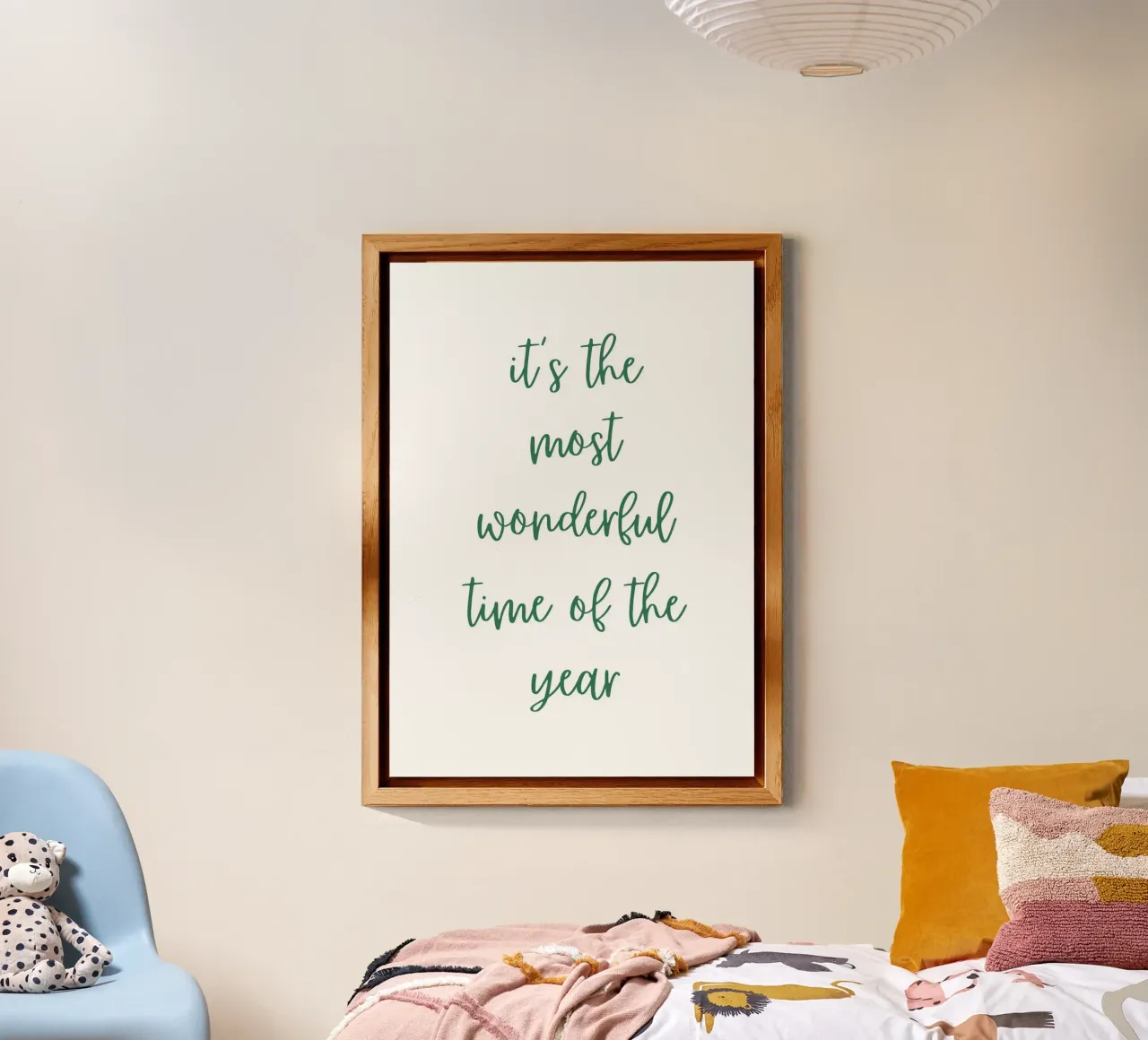 It's the most wonderful time of the year pannello forex da HolidaysCandyWalls